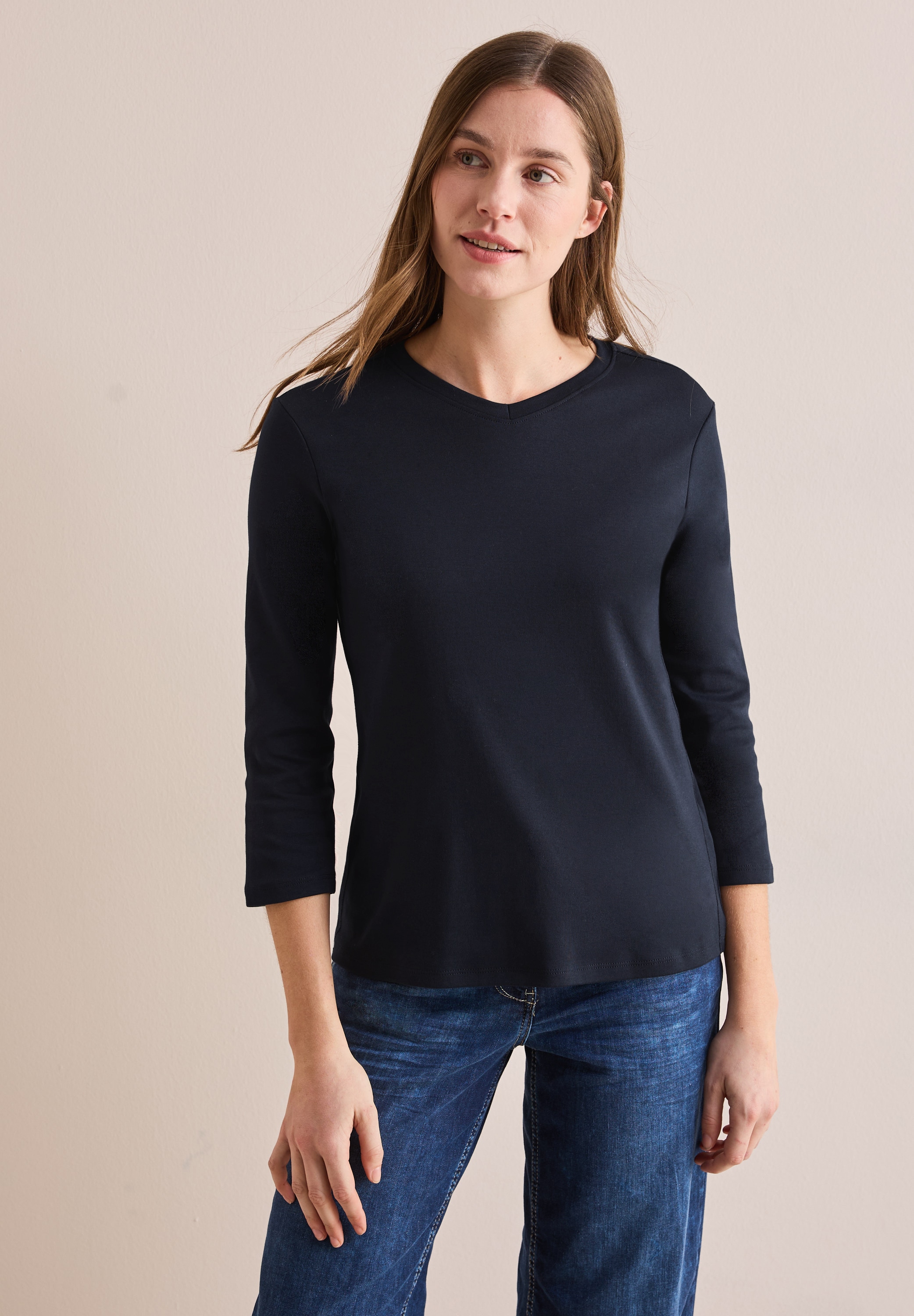 Cecil Langarmshirt, aus reiner Baumwolle