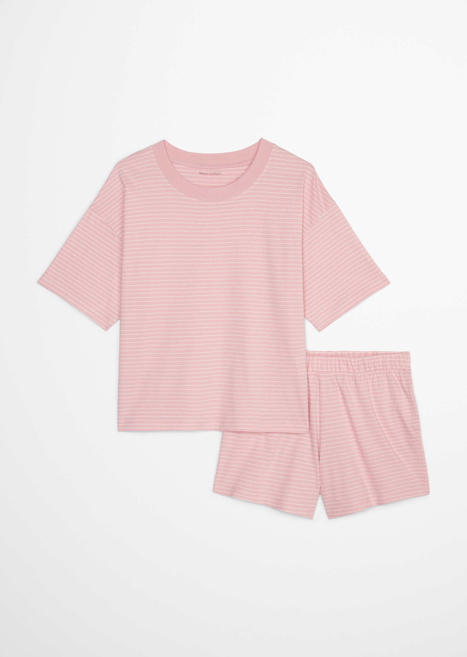 Marc OPolo Shorty "Mix & Match Cotton", (2 tlg.), mit fein gestreiftem Desi günstig online kaufen