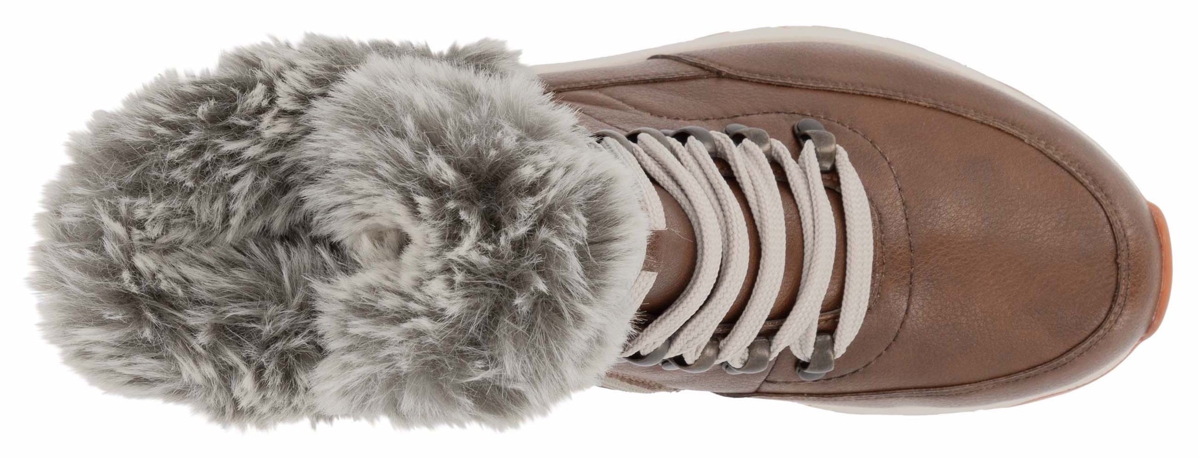 Rieker EVOLUTION Winterboots, Hightop Sneaker, Schnürboots, Winterschuh mit Lammwollfutter