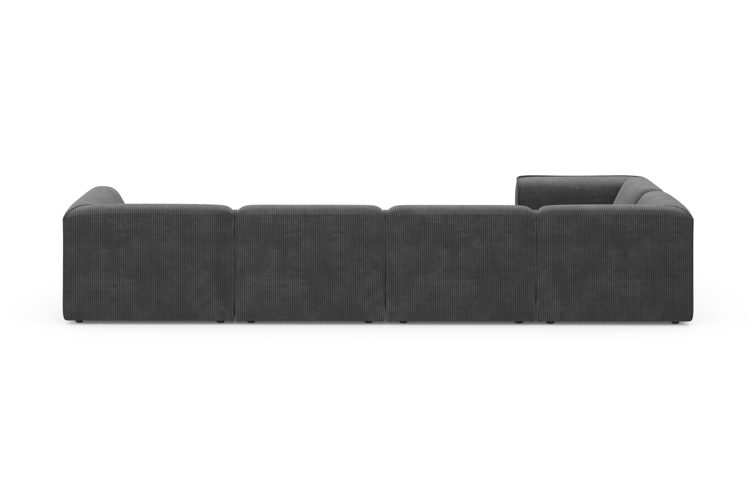 RAUM.ID Wohnlandschaft »Merid U-Form, jederzeit durch Module erweiterbar, B/T/H: 367/206/70 cm«, als Modul oder separat verwendbar, für individuelle Zusammenstellung