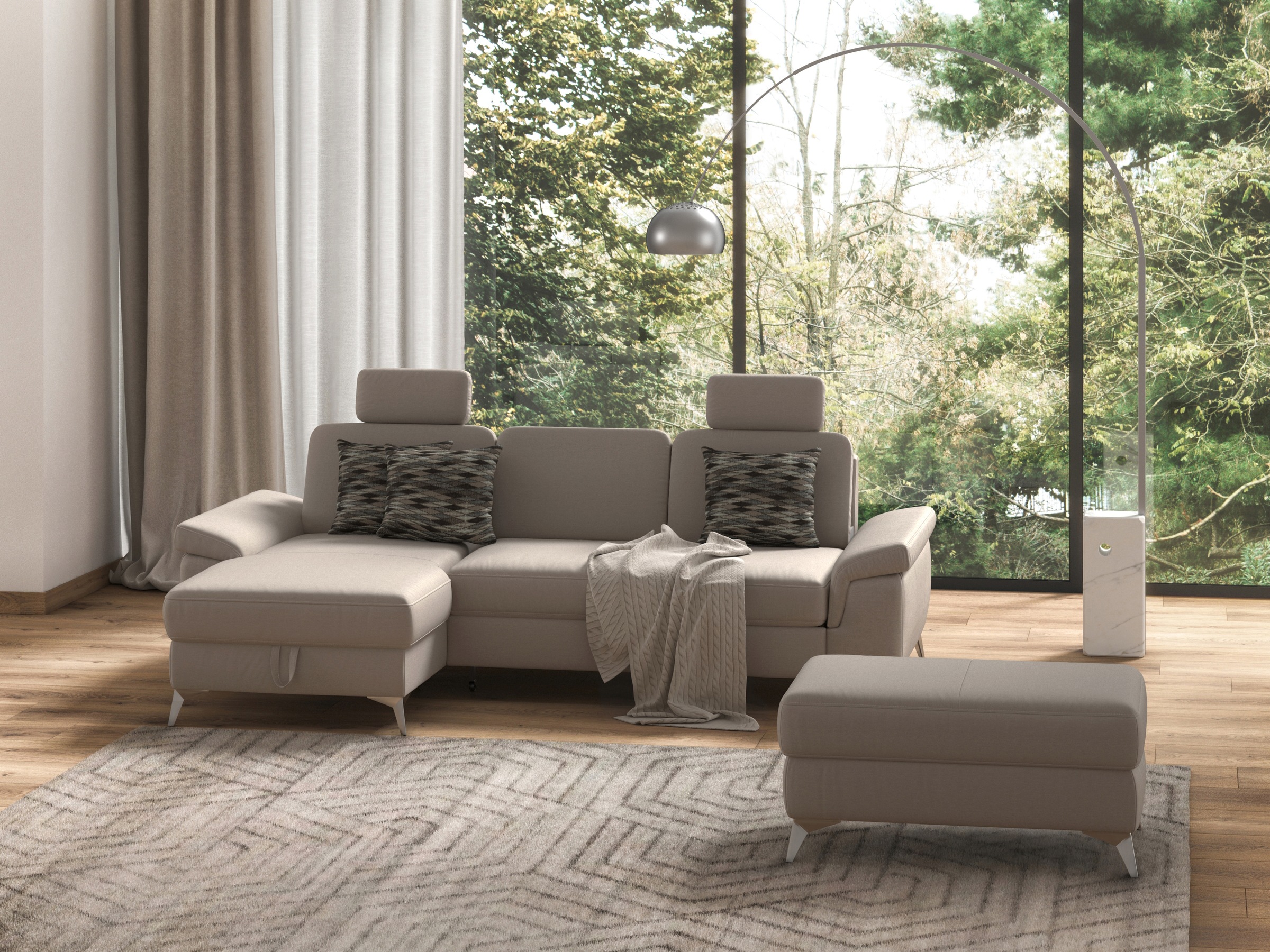 sit&more Stauraumhocker »Padua«, mit Stauraum