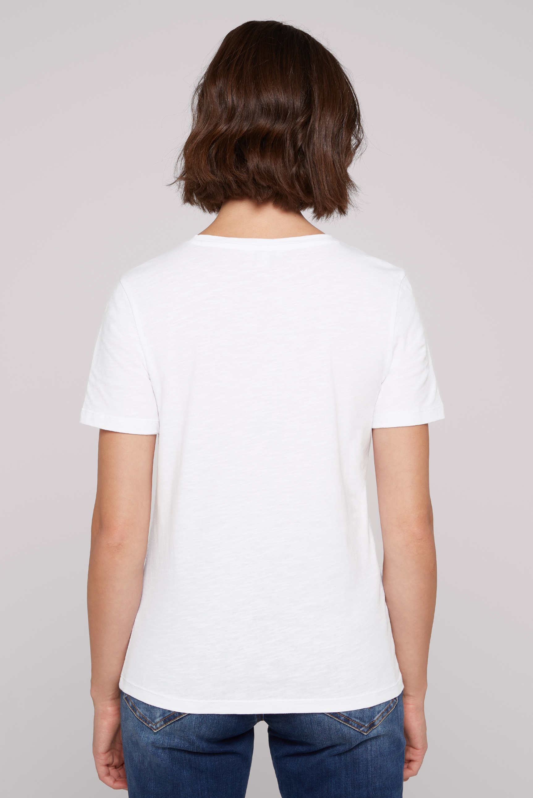 SOCCX V-Shirt, aus Baumwolle