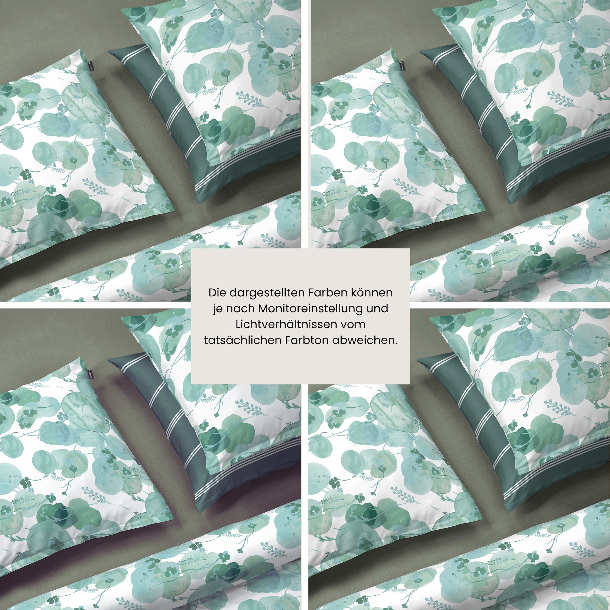 Schiesser Bettwäsche »Mia aus weicher Baumwolle mit floralem Muster« 2 OEKO-TEX® MADE IN GREEN