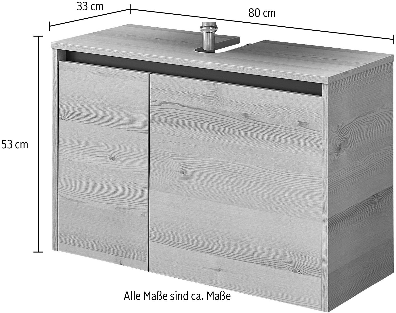 Saphir Waschbeckenunterschrank »Quickset 393«