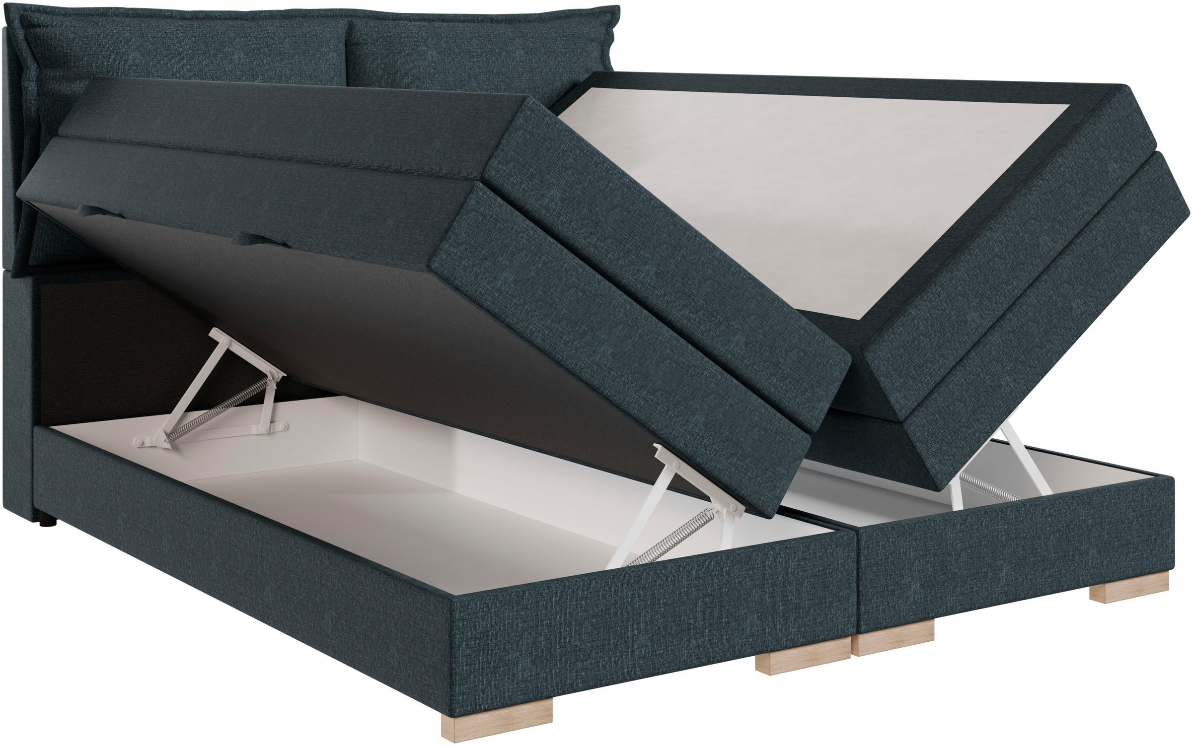 FORTE Boxspringbett »Pillows«