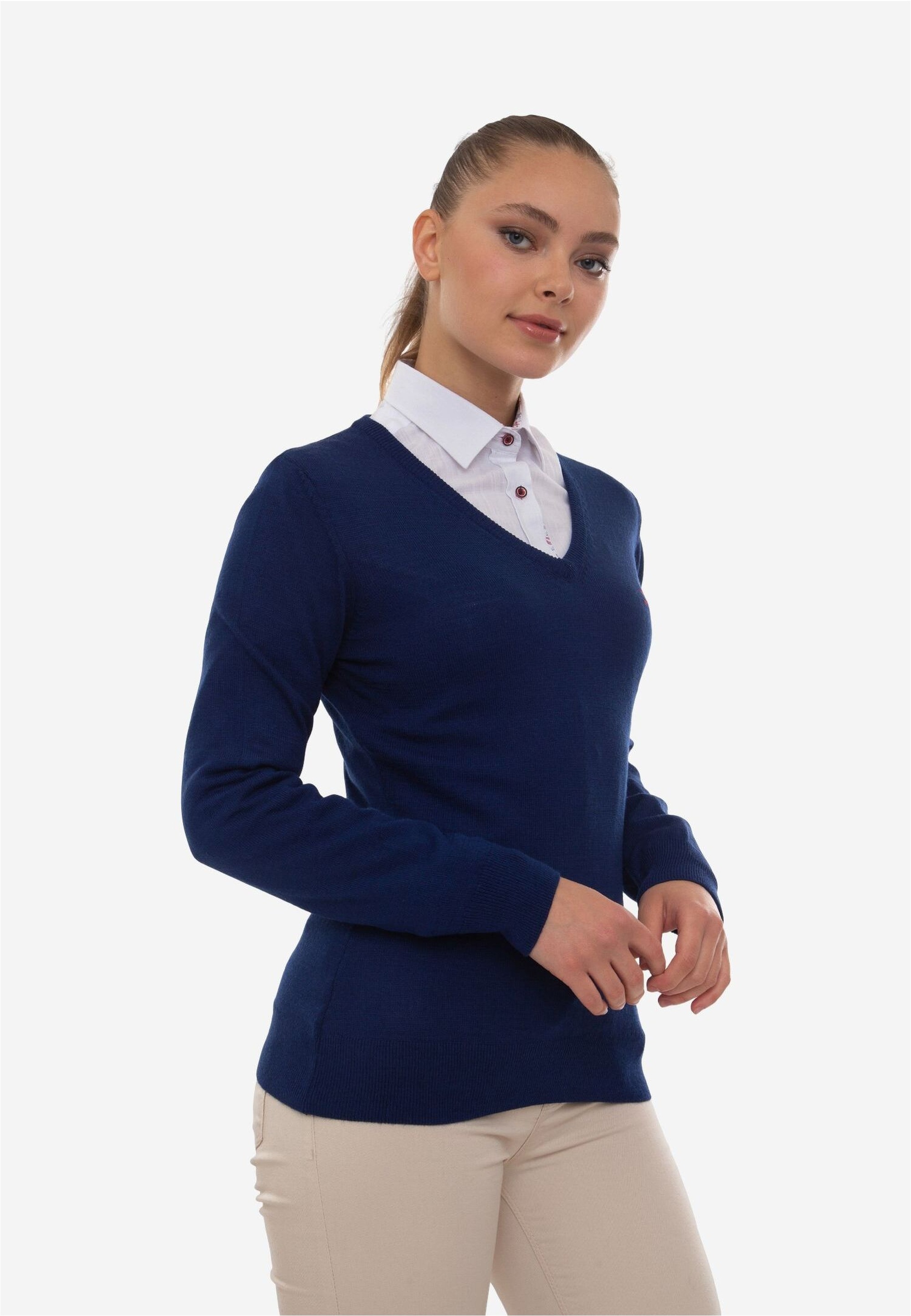 SIR RAYMOND TAILOR Strickpullover »Verty«, (1 tlg.), mit klassischem V-Ausschnitt