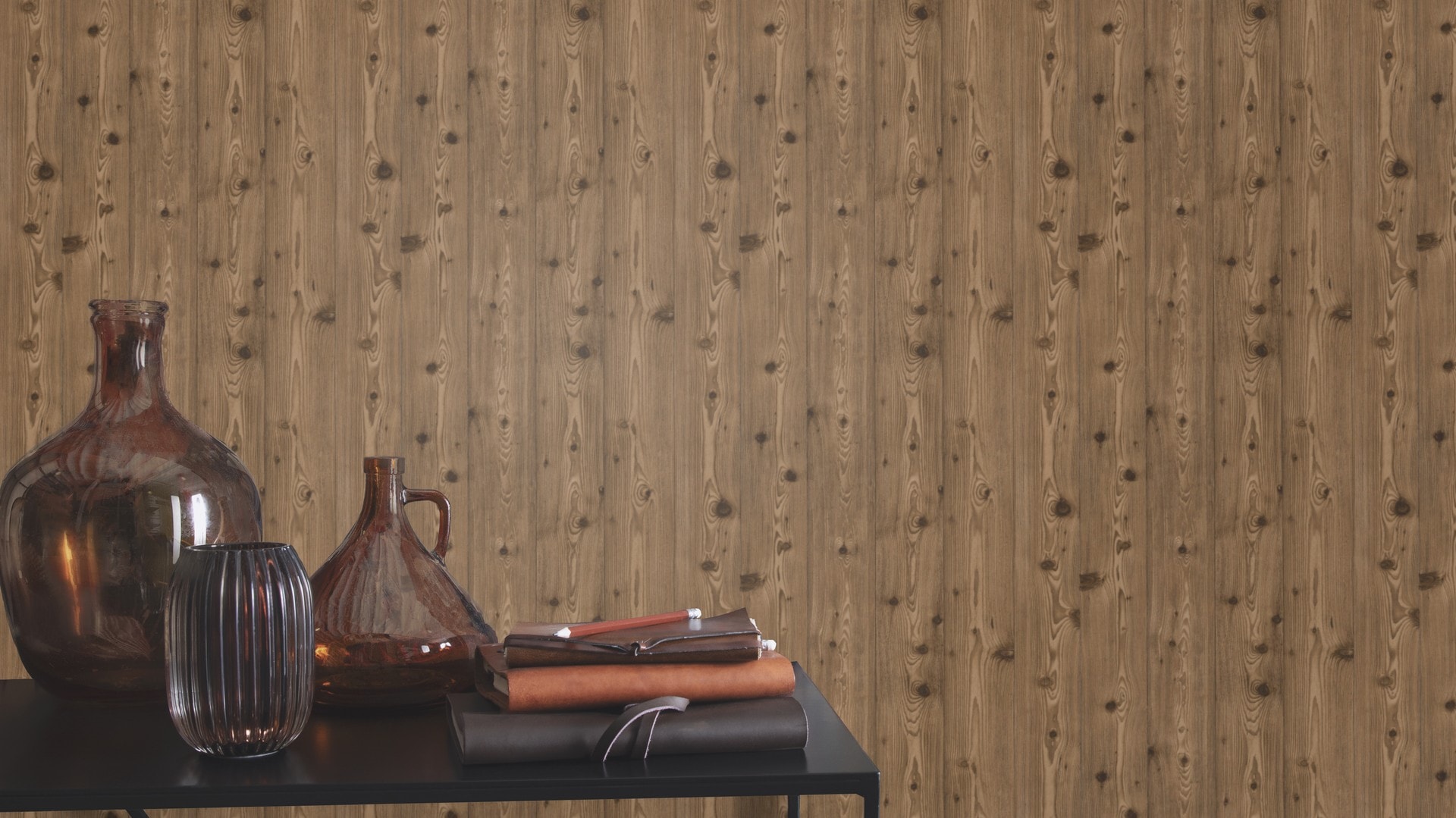 s.Oliver Papiertapete »mit Holzoptik«, Holz, Holz