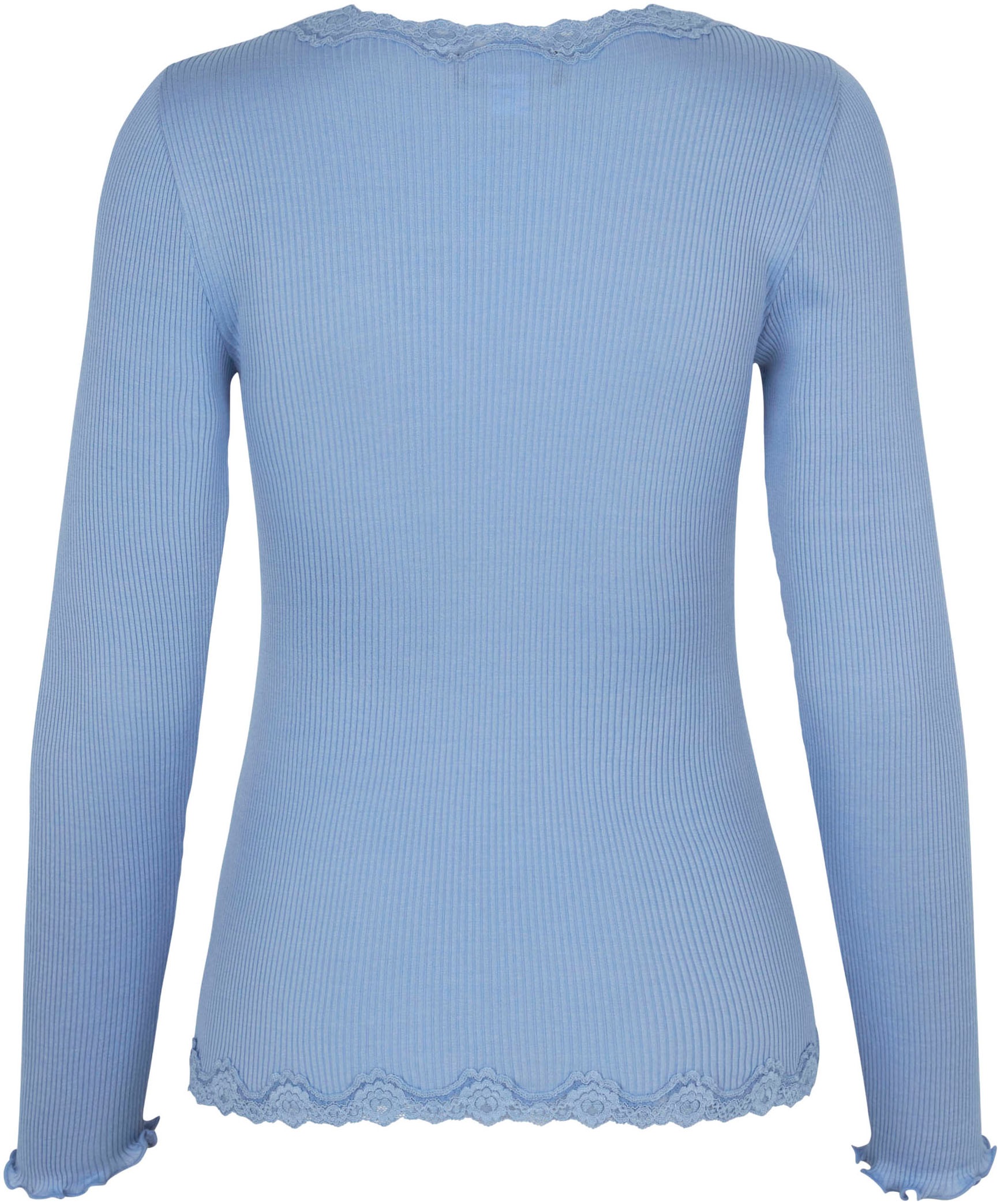 rosemunde Strickjacke "Babette Silk Cardigan" Vintage-Spitzenbesatz, Perlmu günstig online kaufen