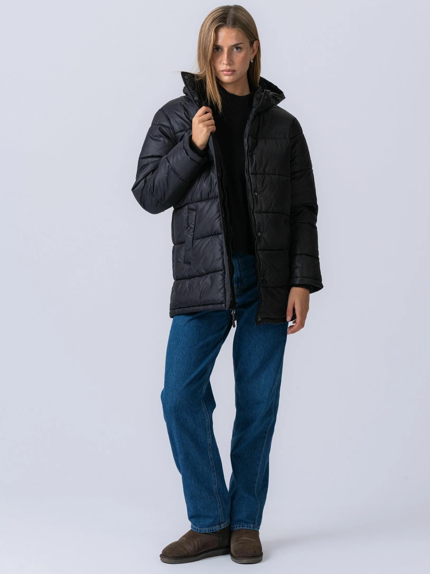 TeeShoppen Outdoorjacke »TEESHOPPEN Jacket Long Puffer«