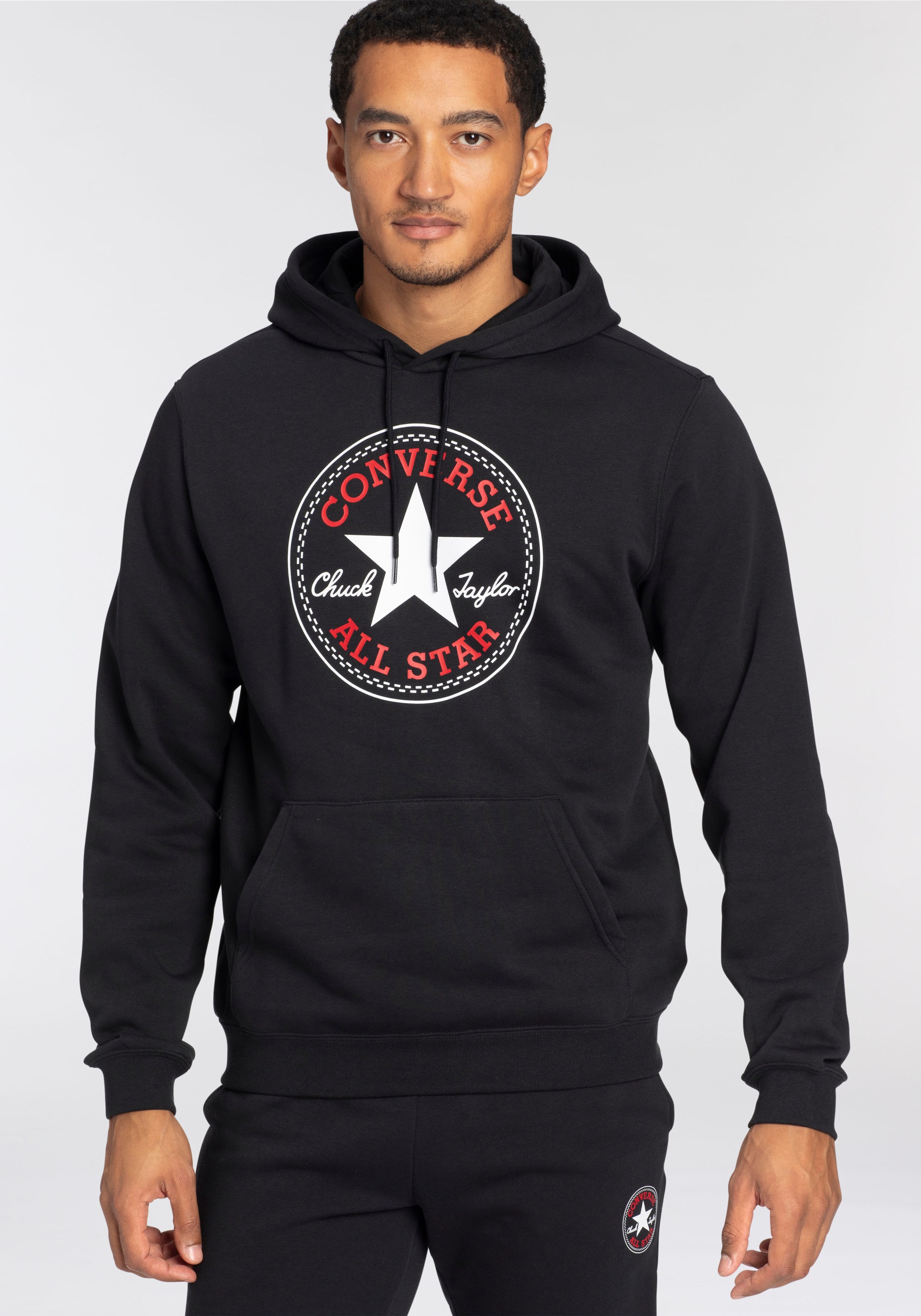 Converse Kapuzensweatshirt »STANDARD FIT CENTER FRONT LARGE CHUCK«, Unisex