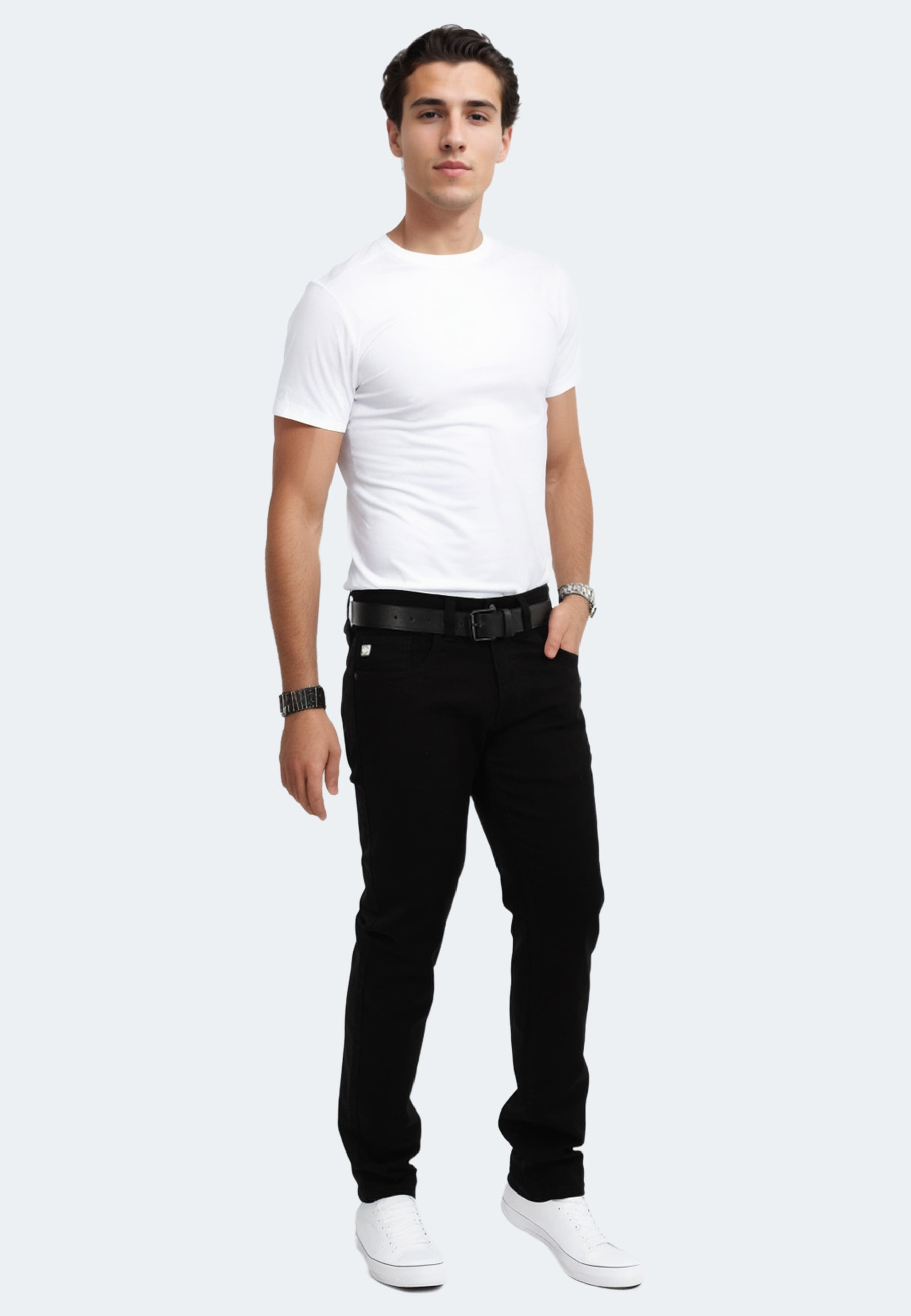 Indicode Regular-fit-Jeans »Ingianluca«, Stretch mit Elasthan