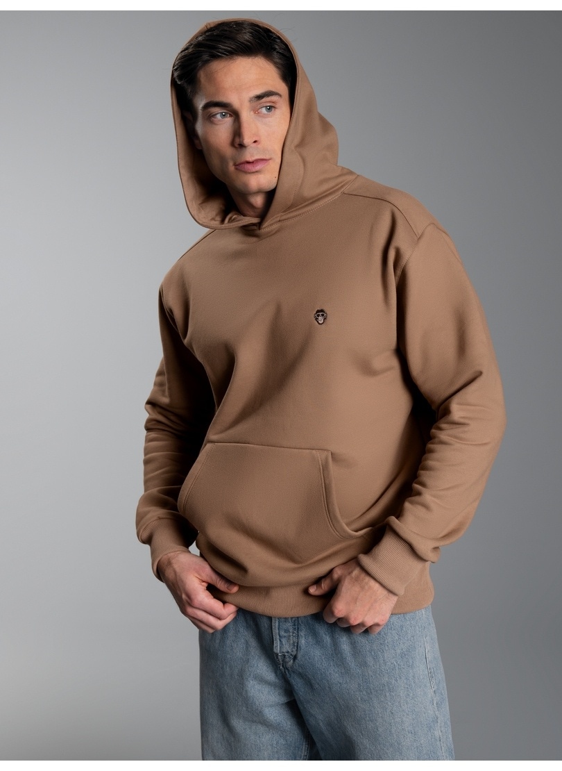 Trigema 1100000002199 "TRIGEMA Hoodie mit Affe Charly-Stickmotiv"