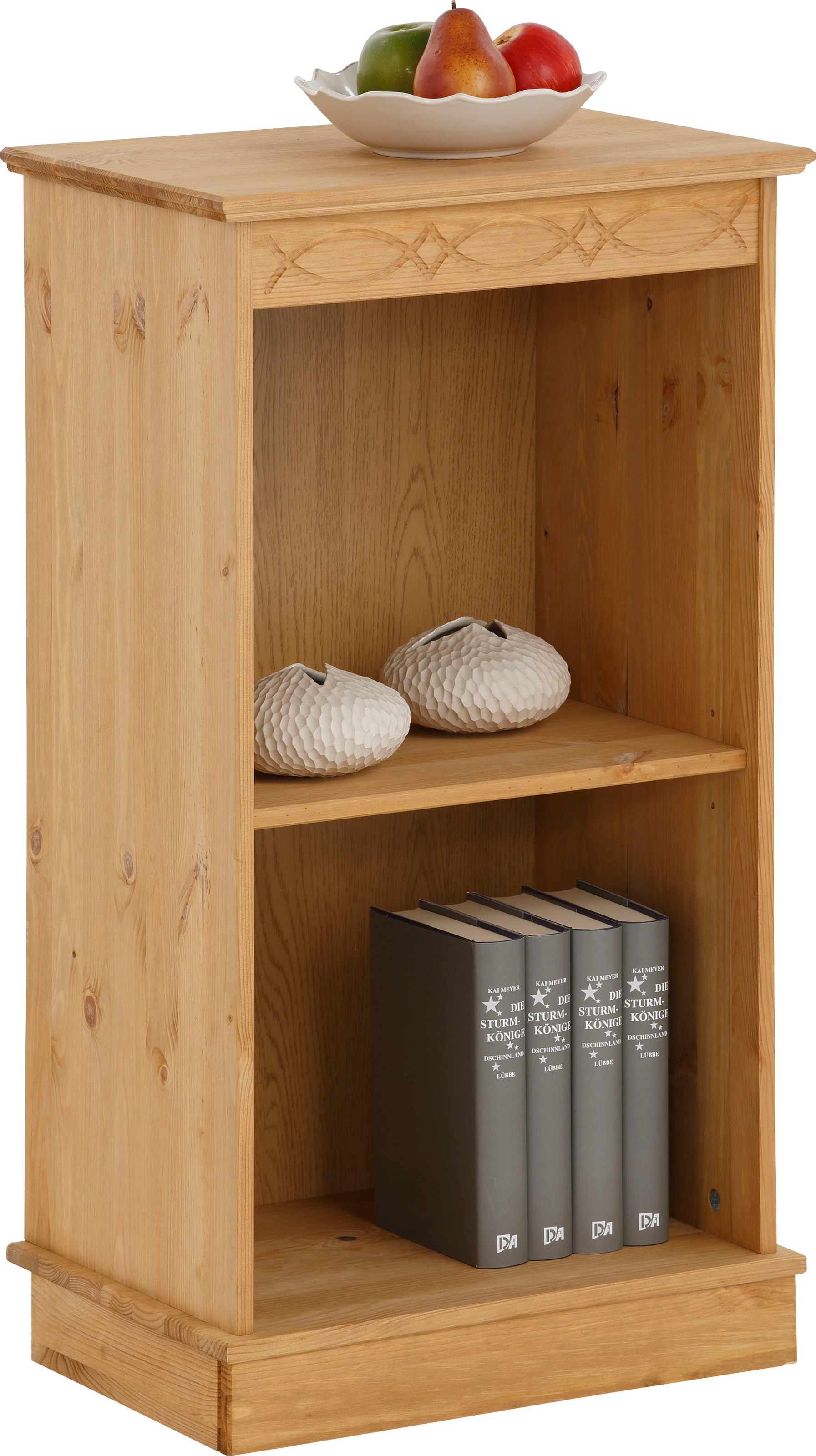 OTTO home Bücherregal "Indra, Standregal, Regal, aus Massivholz" aus massiver Kiefer, in verscheidenen Höhen, mit FSC