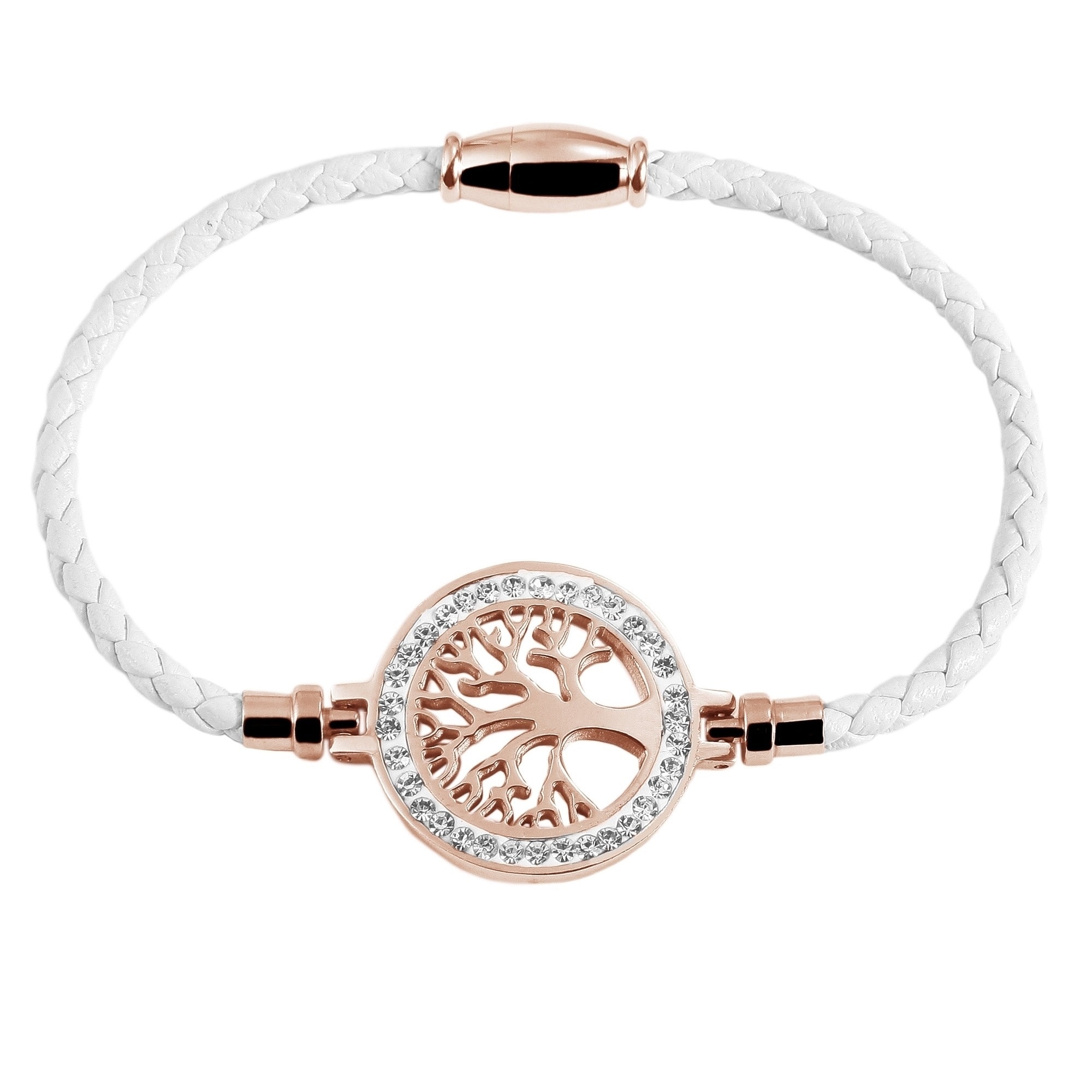 Edelstahlarmband »Damen Armband Lebensbaum aus Edelstahl 18 cm«