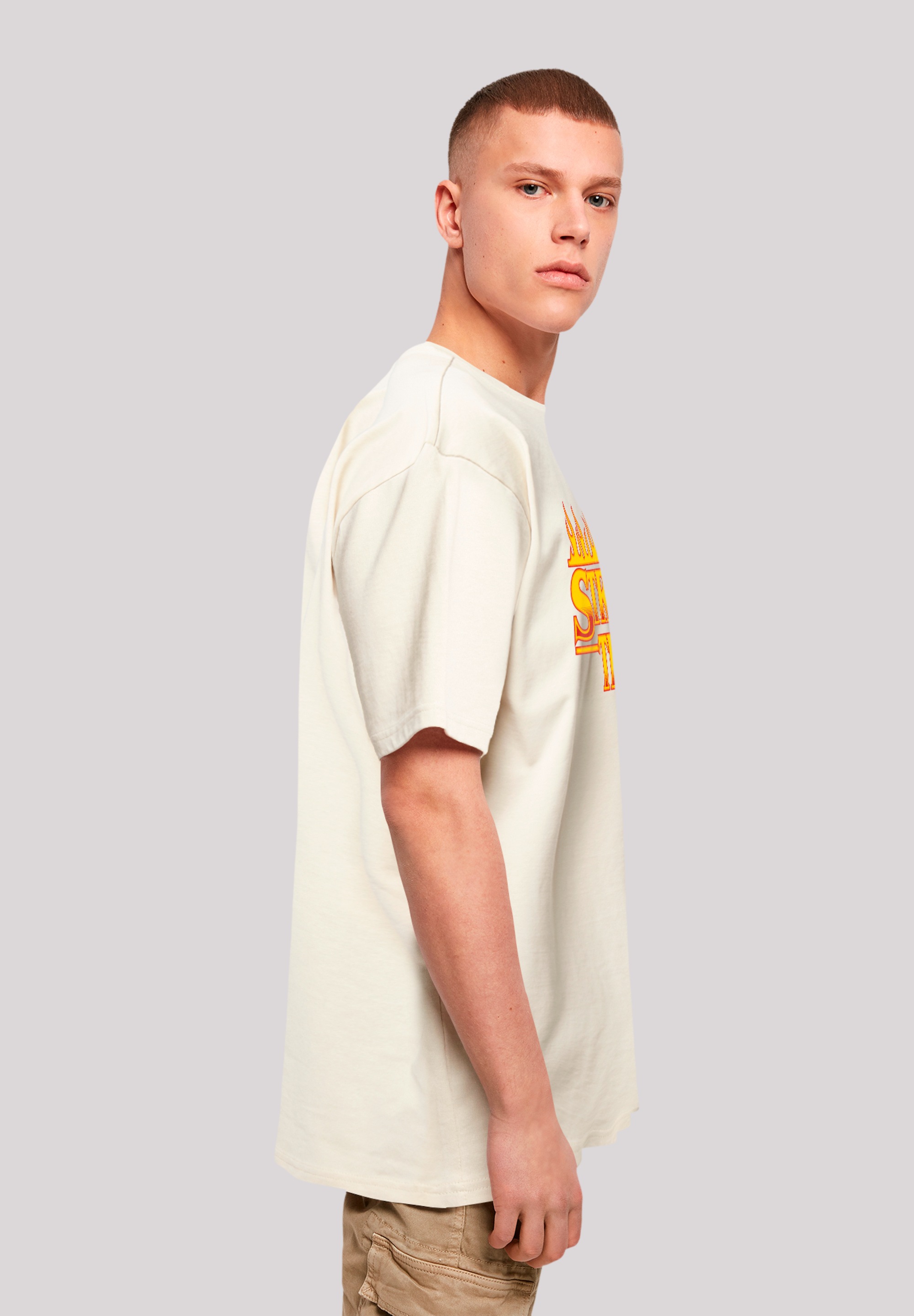 F4NT4STIC T-Shirt »Stranger Things Fire Logo« Premium Qualität