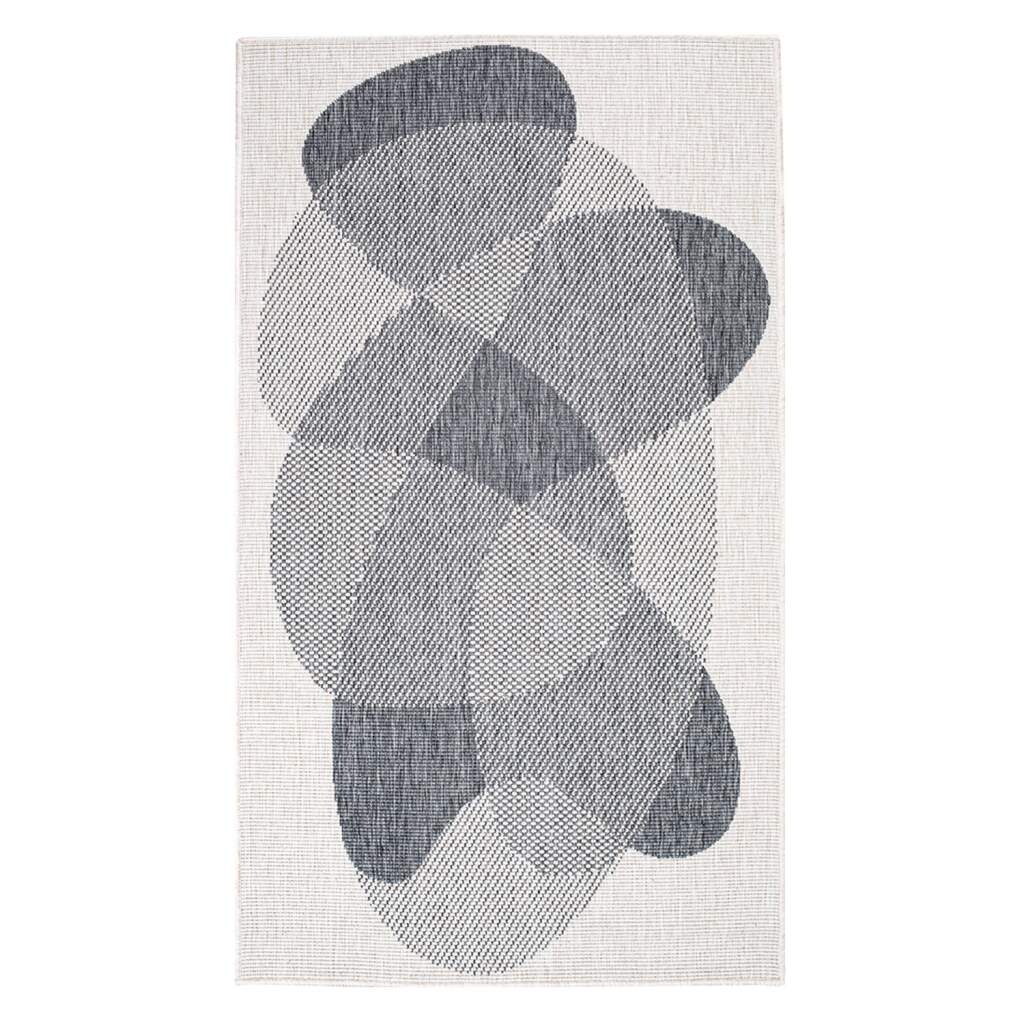 Carpet City Outdoorteppich "DUO RUG 5835" rechteckig 5 mm Höhe Wendeteppich günstig online kaufen