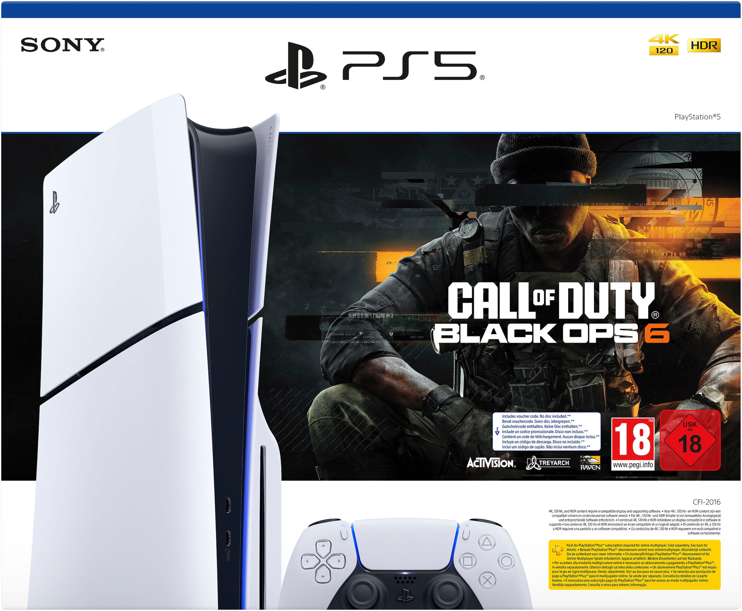 PlayStation 5 Konsolen-Set »PS5 Disk Call of Duty: Black Ops 6 Bundle«