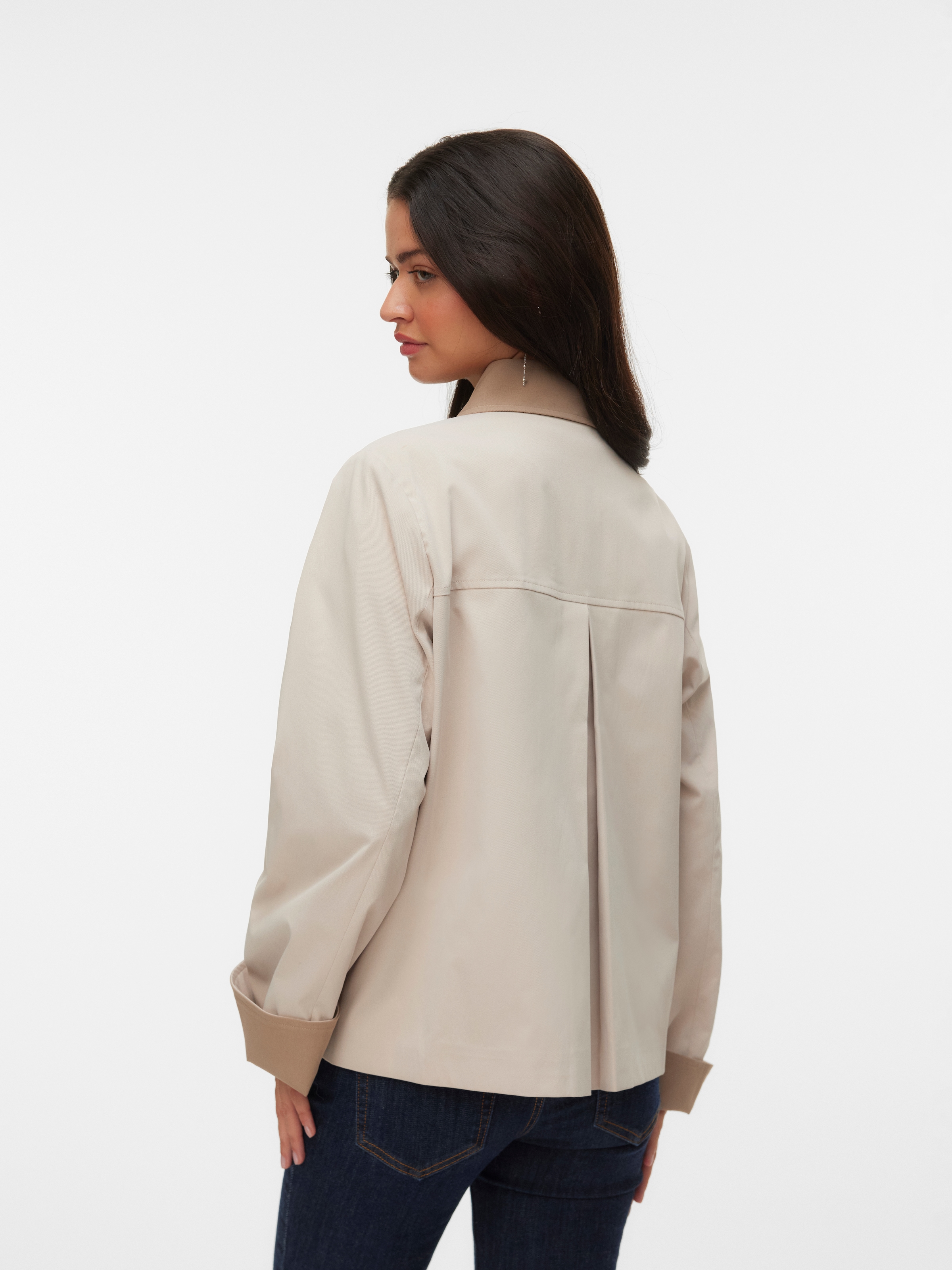 Vero Moda Kurzjacke »VMCHELSEAPOPPY SHORT JACKET NOOS« Kunstfaser