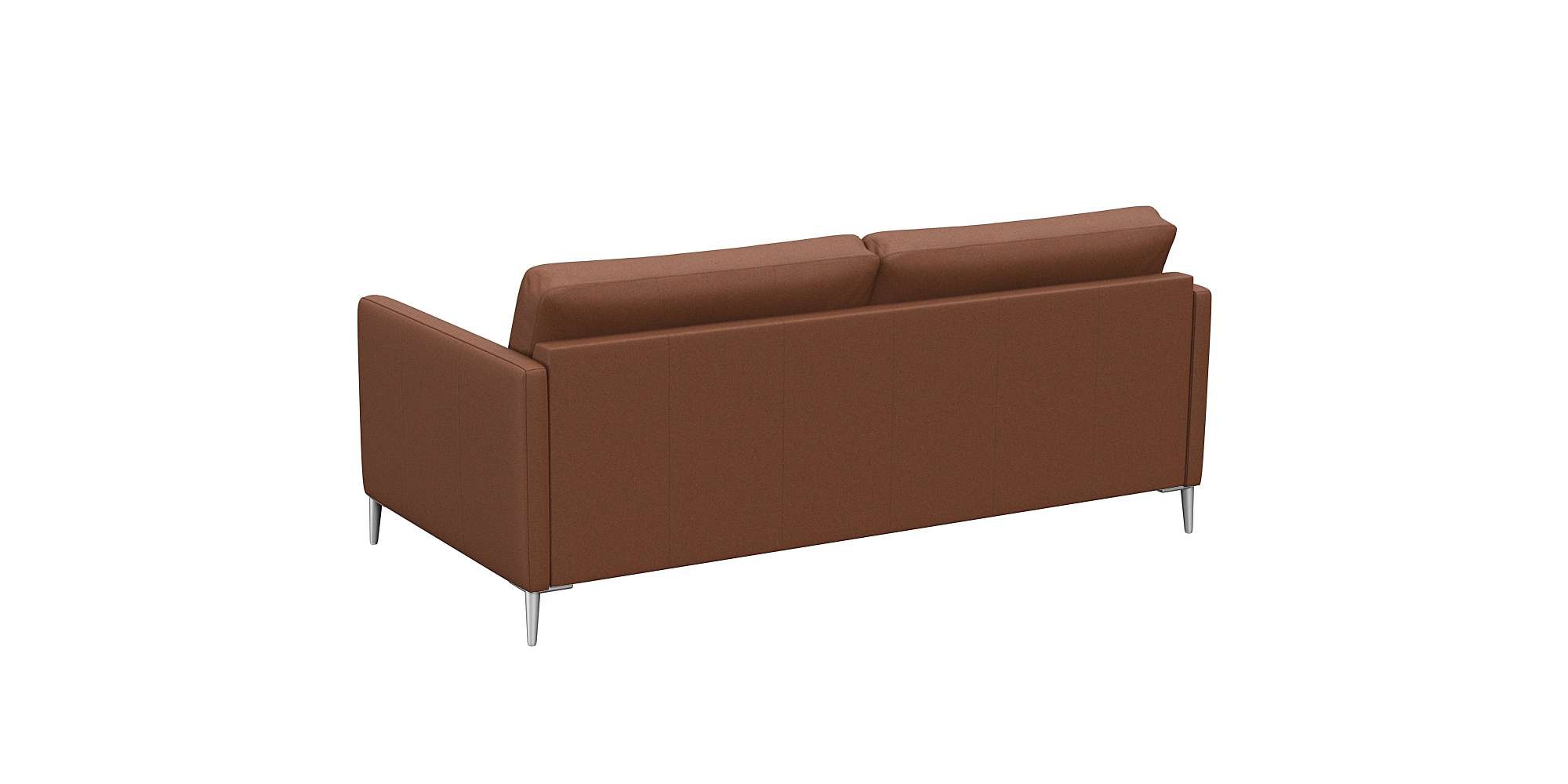 FLEXLUX 2,5-Sitzer »Fiore, super Sitzkomfort durch Kaltschaum im Sitz«, schmale Armlehnen, Füße Alu