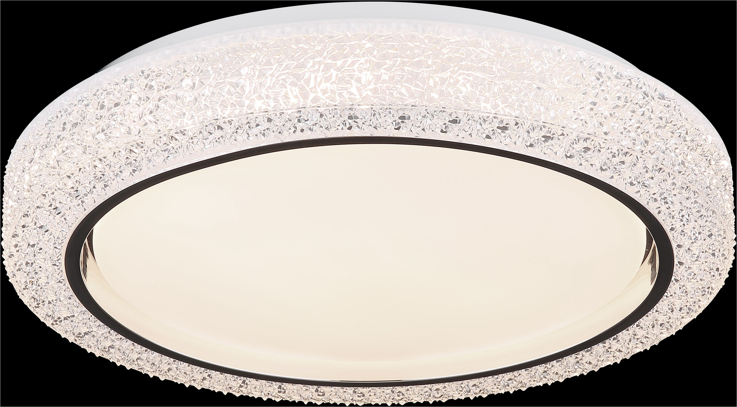 GLOBO LIGHTING LED Deckenleuchte »LIAMI«, Leuchtmittel LED-Modul | LED fest integriert, Deckenlampe/rund/Wohnzimmer/Schlafzimmer/elegant