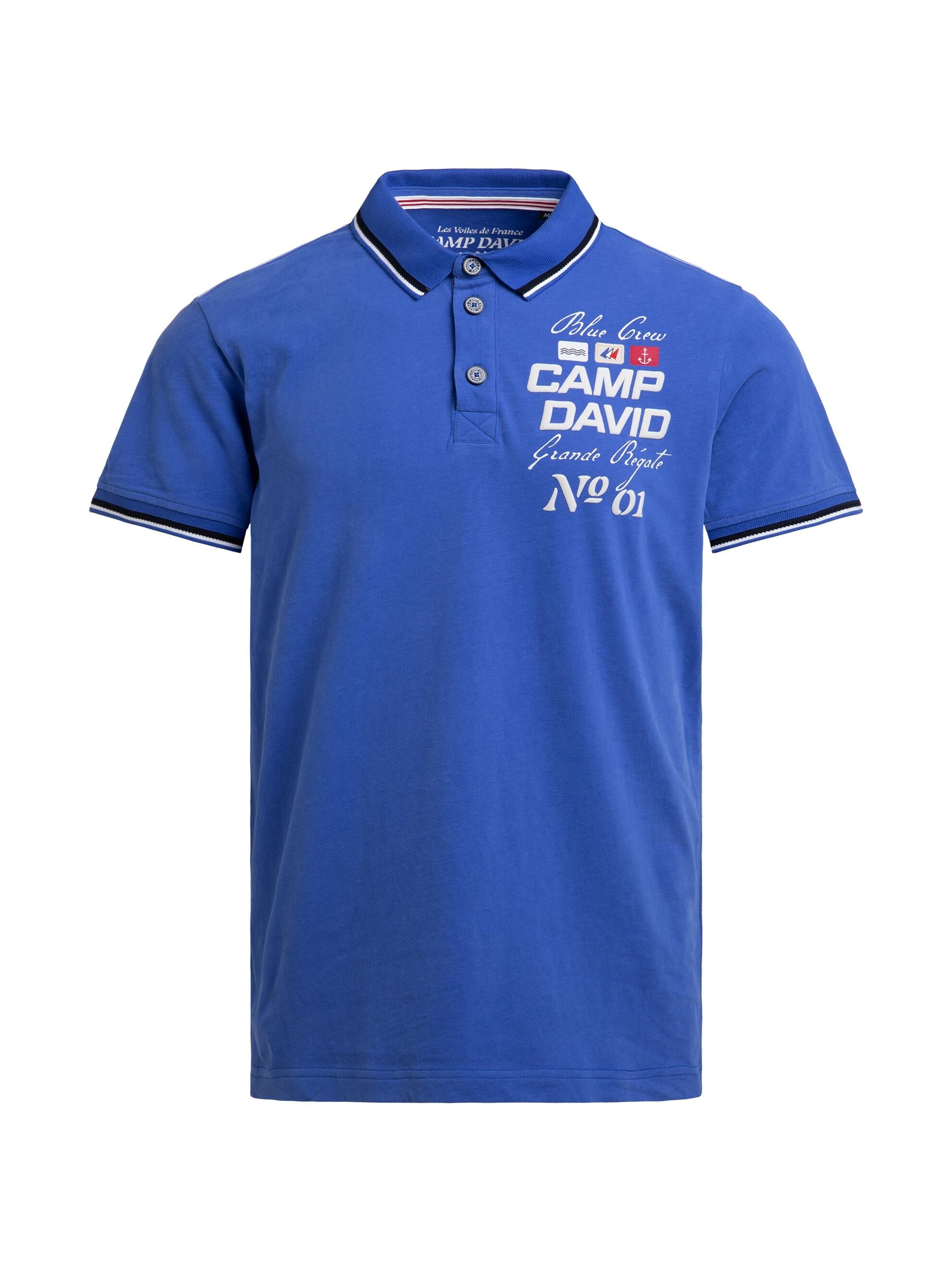 CAMP DAVID Poloshirt aus Baumwolle