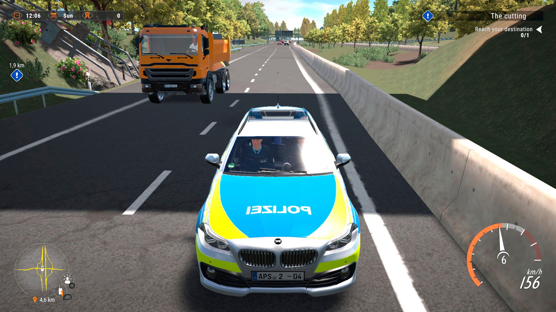 aerosoft Spielesoftware »Autobahn-Polizei Simulator«, PlayStation 4
