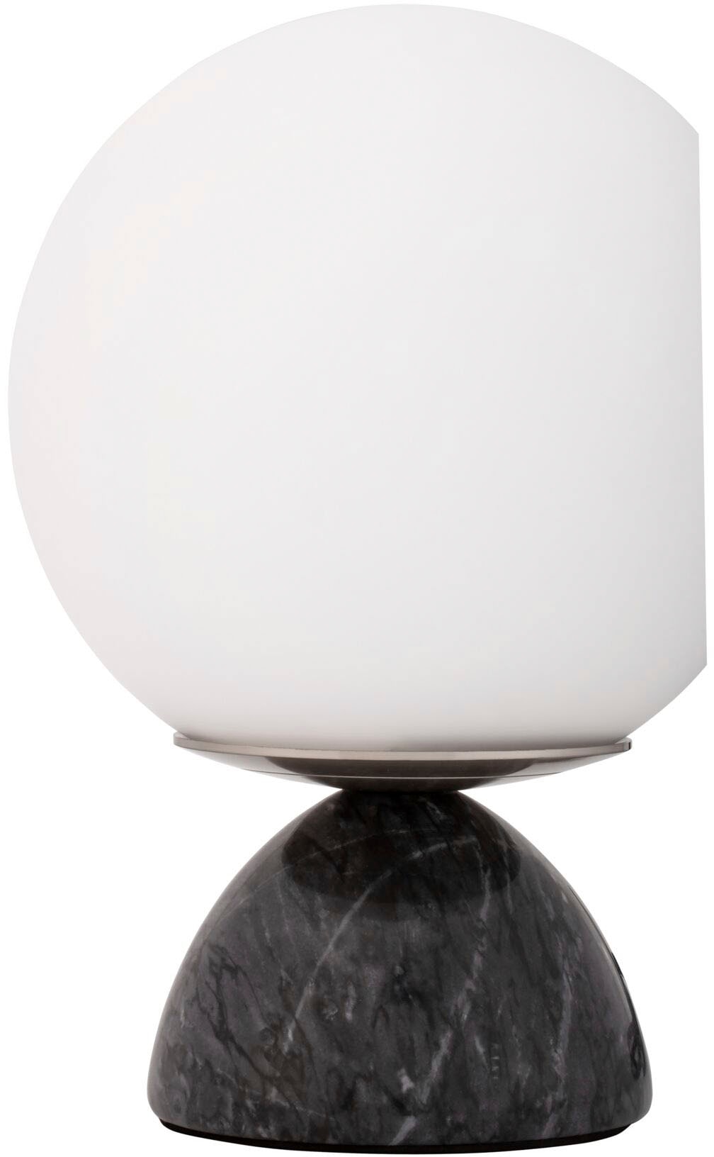 Pauleen Tischleuchte »Shining Pearl max20W Schwarz/Weiß 230V Marmor/Glas«, 1 flammig, Leuchtmittel E14 | ohne Leuchtmittel, E14