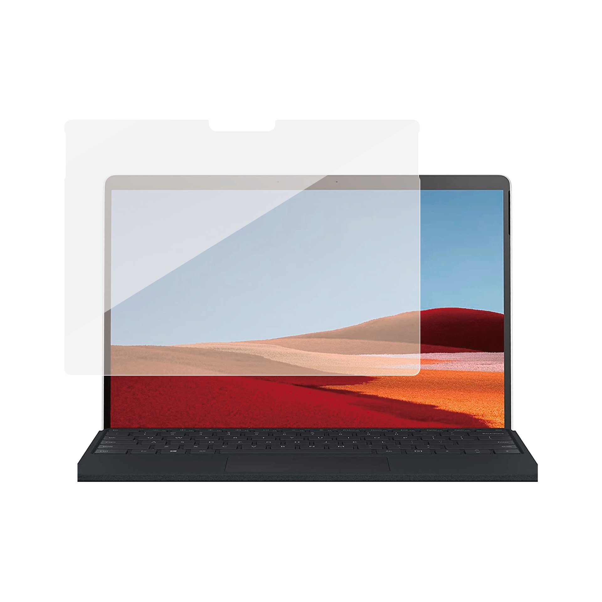 Displayschutzglas »Ultra-Wide Fit Screen Protector«, für Microsoft Surface Laptop Pro X-Microsoft Surface Laptop Pro 9-Microsoft Surface Laptop Pro 8, Displayschutzfolie, Schutzfolie, Bildschirmschutz, kratz- & stoßfest