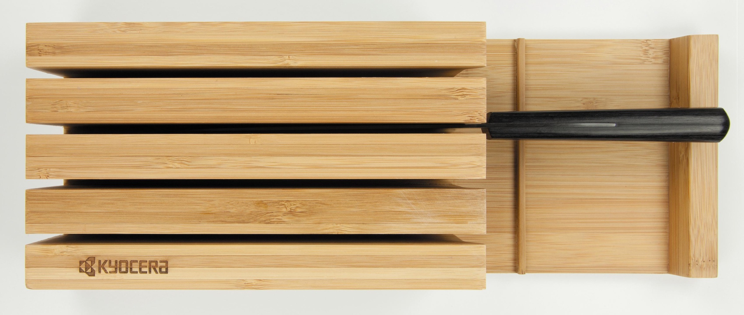 KYOCERA Messerblock, B:34cm H:7cm, beige, Messerblöcke