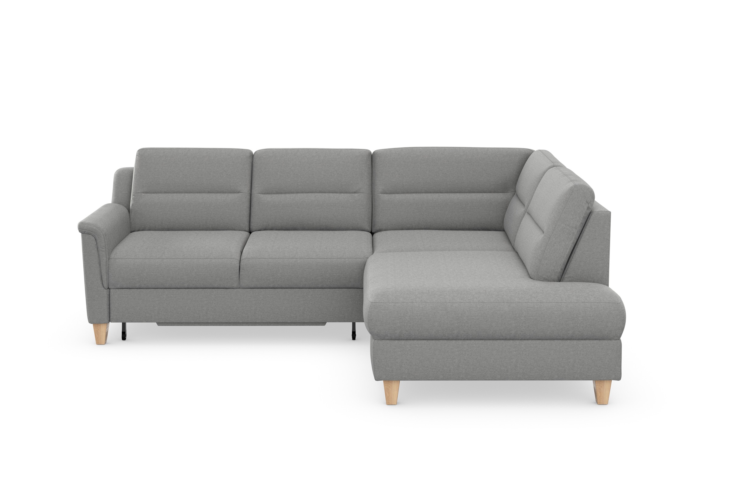sit&more Ecksofa "Farö L-Form", inklusive Federkern, wahlweise mit Bettfunk günstig online kaufen