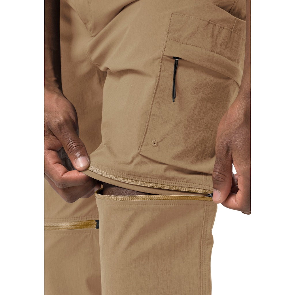 Jack Wolfskin Outdoorhose »WANDERTHIRST ZIP PANTS M«