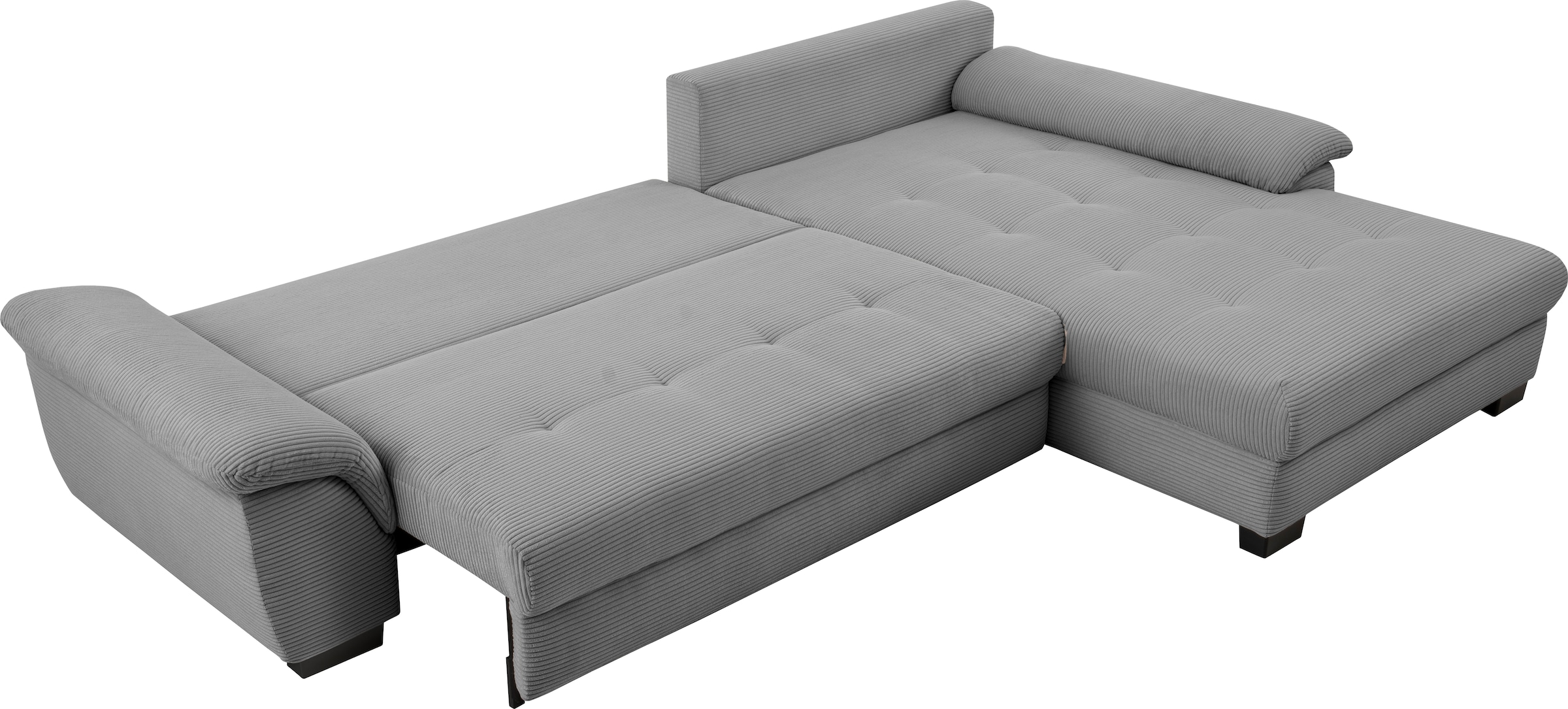 Mr. Couch Ecksofa »Dario, L-Form, mit Bett und Bettkasten«, mit Kaltschaum