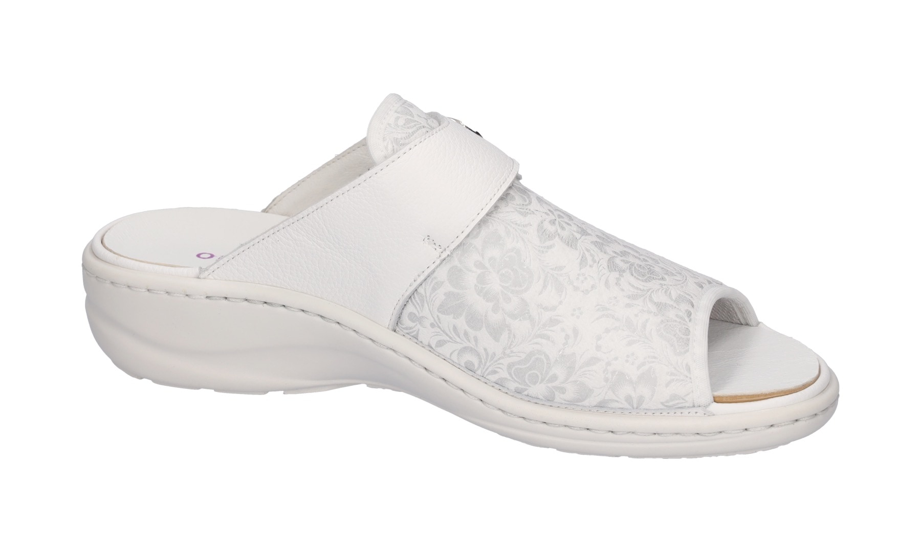 Waldläufer Pantolette »HERIA«, Bequemschuh, Sommerschuh in Komfortweite H, Orthotritt