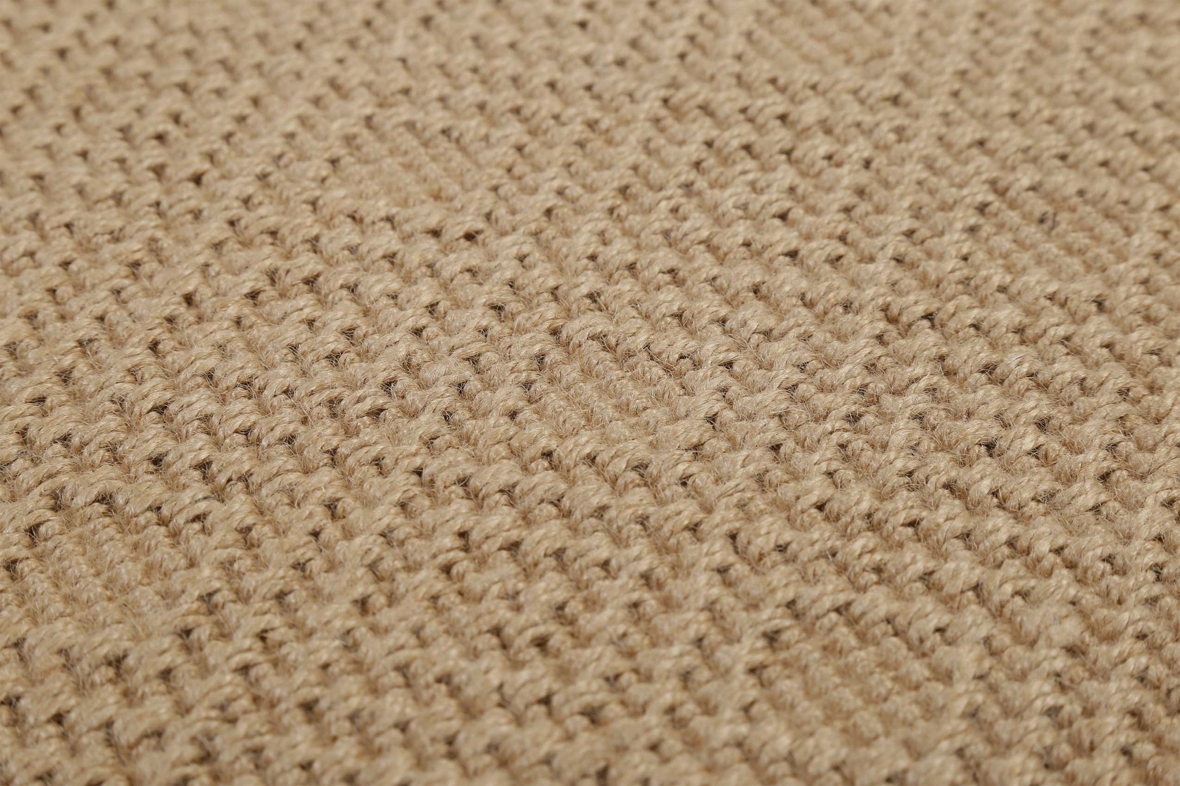 Wecon home Teppich »Hugo two,  Juteteppich,  als Läufer erhältlich« rechteckig 8 mm Höhe Naturfaser, 100% Jute, Sisal-Optik, pflegeleicht, Wohnzimmer, Raute