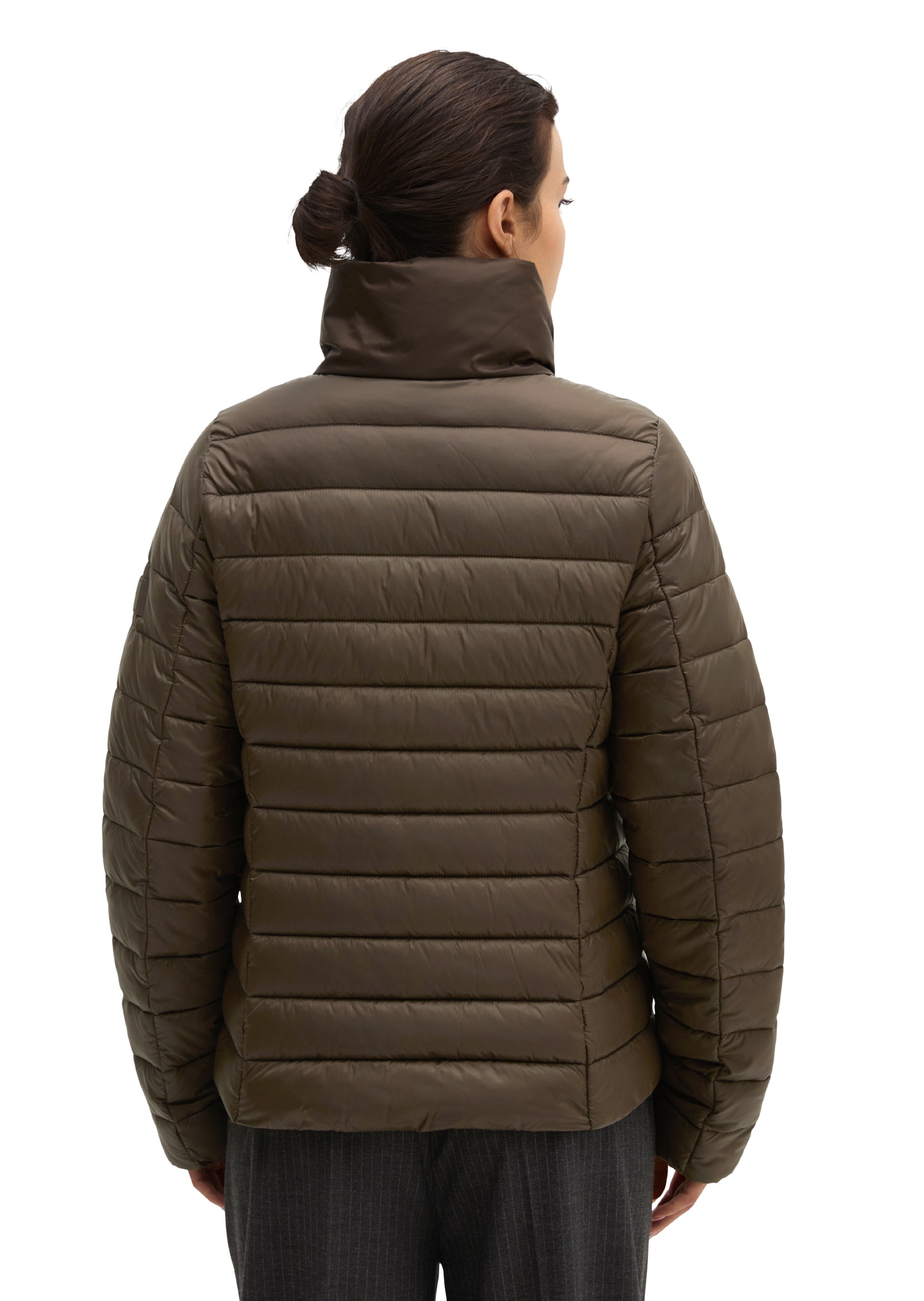 Marc O'Polo Outdoorjacke »mit recycelten Materialien« ohne Kapuze