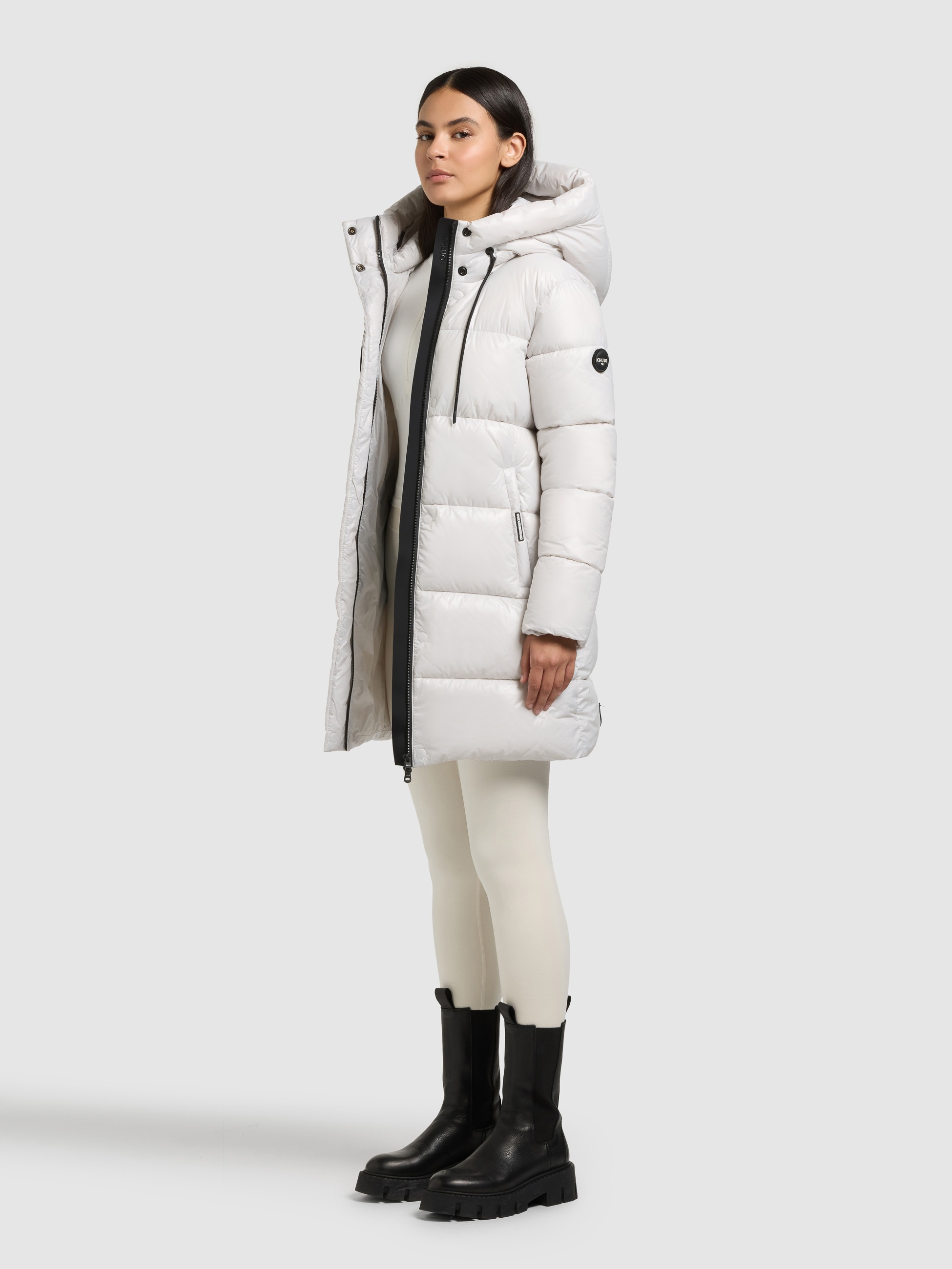 khujo Steppjacke »JANOU« mit Kapuze