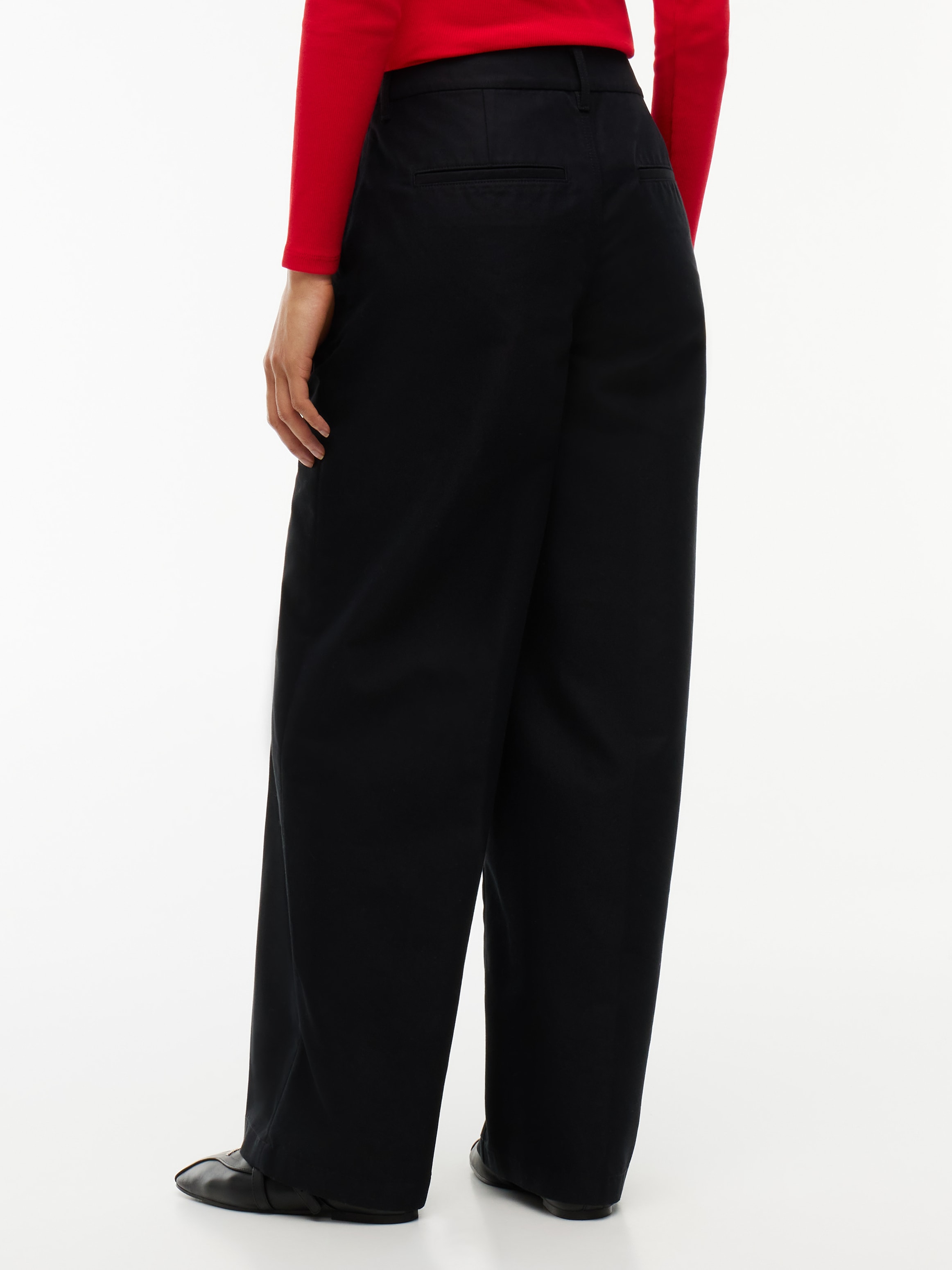 Tommy Jeans Chinos »TJW WIDE LEG CHINO«  Baumwollmischung, lässig geschnitten