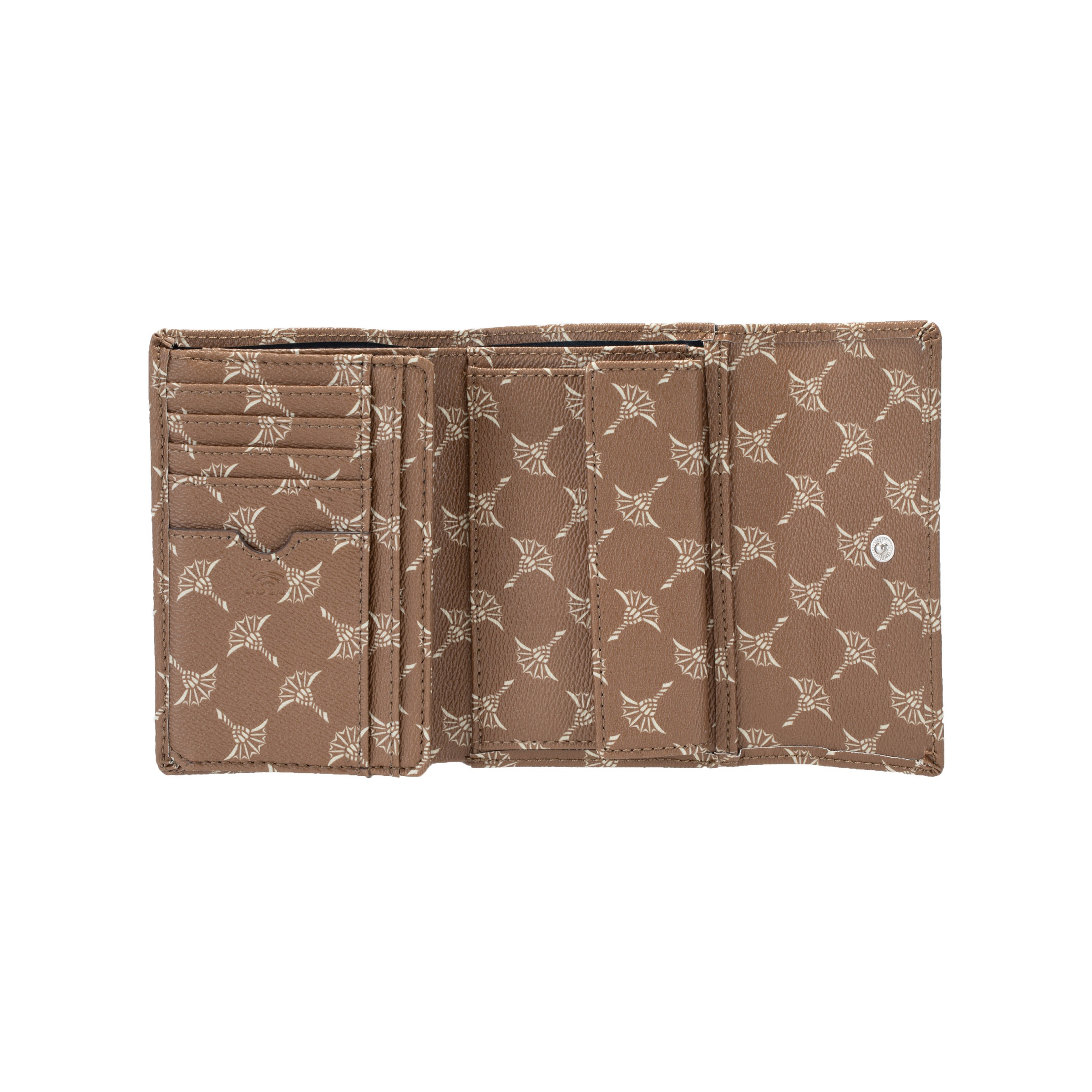 JOOP! Geldbörse »cortina 1.0 cosma purse mh10f« Querformat, mit Druckknopfverschluss, aus Lederimitat