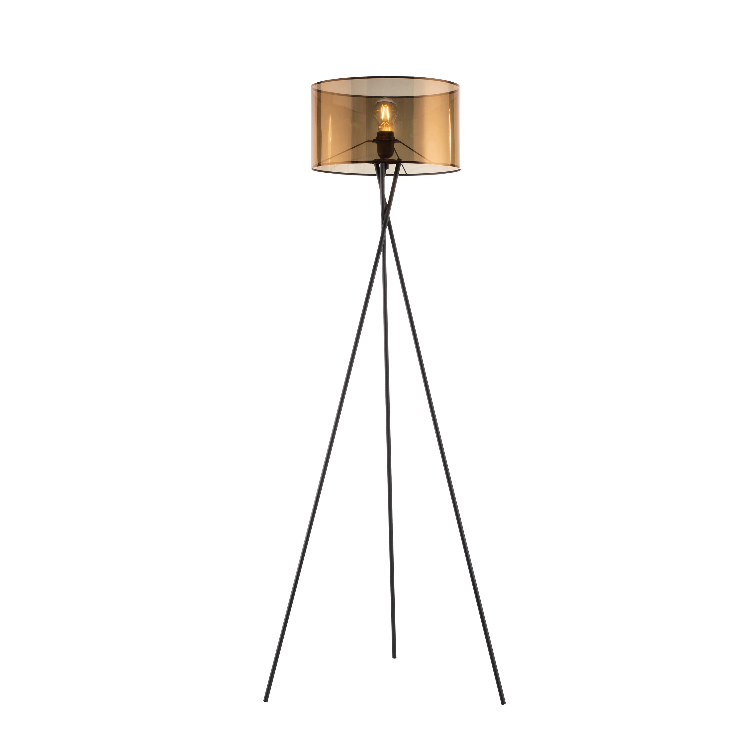 JUST LIGHT Stehlampe »TREMELLA«, 1 flammig, Leuchtmittel E27 | ohne Leuchtmittel, ExklusiveE27, Schalter, Fußschalter