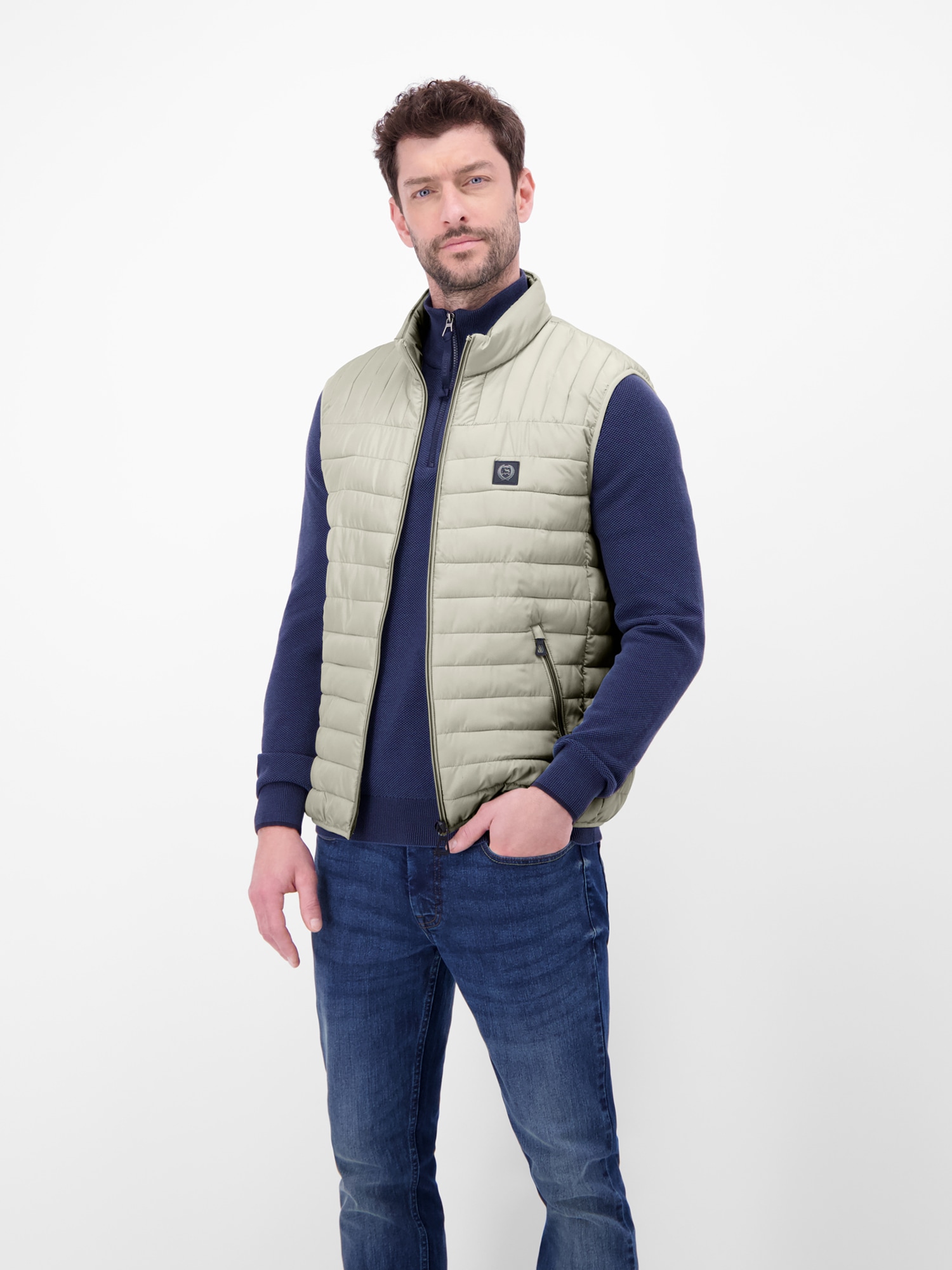 LERROS Steppweste »Steppweste für Herren, leicht gefüttert«