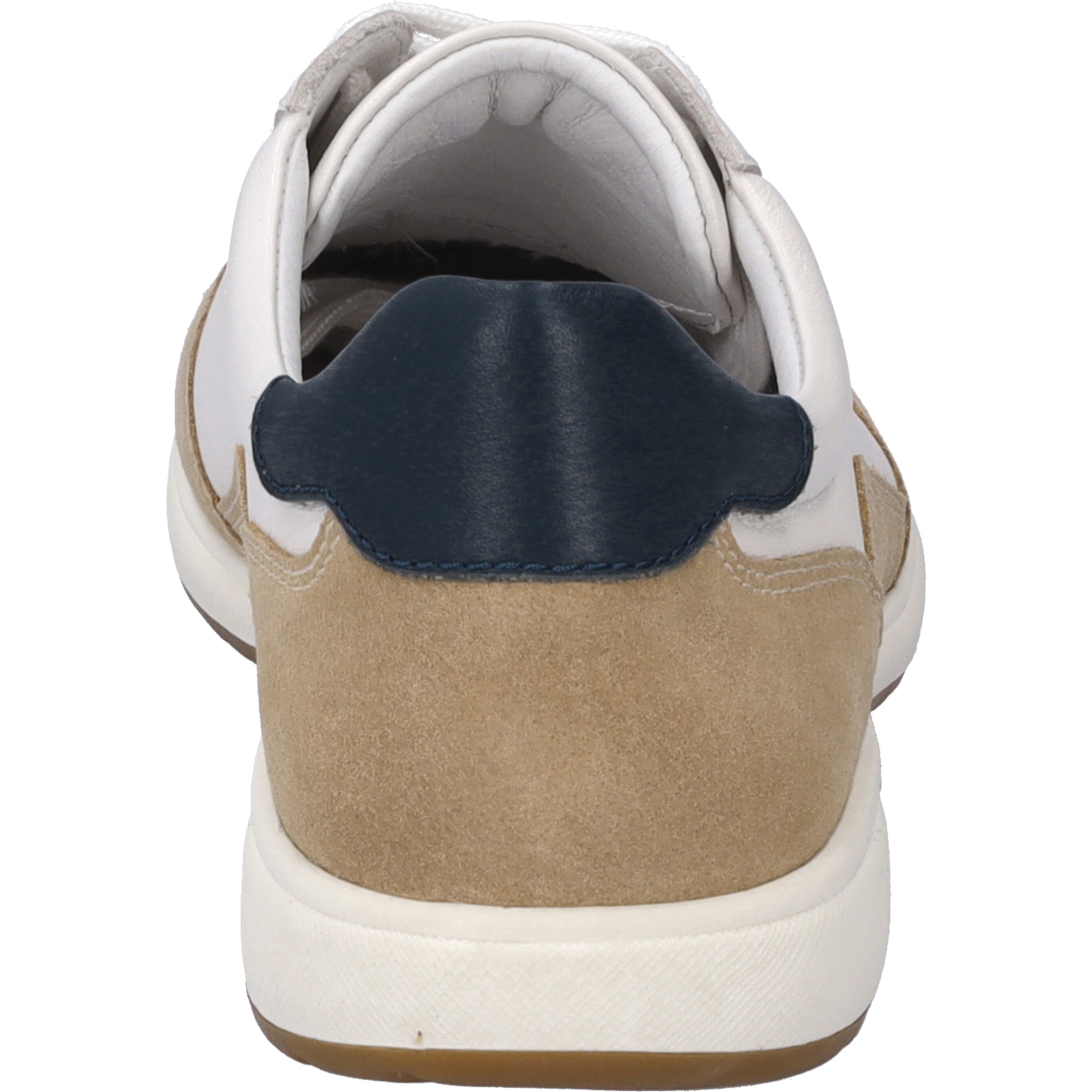 Sneaker JOSEF SEIBEL "Caren 49, weiss-beige", Damen, Gr. 37, weiß (weiß, beige), Obermaterial: 100% Rindsleder Leather cow., Schuhe Sneaker 3