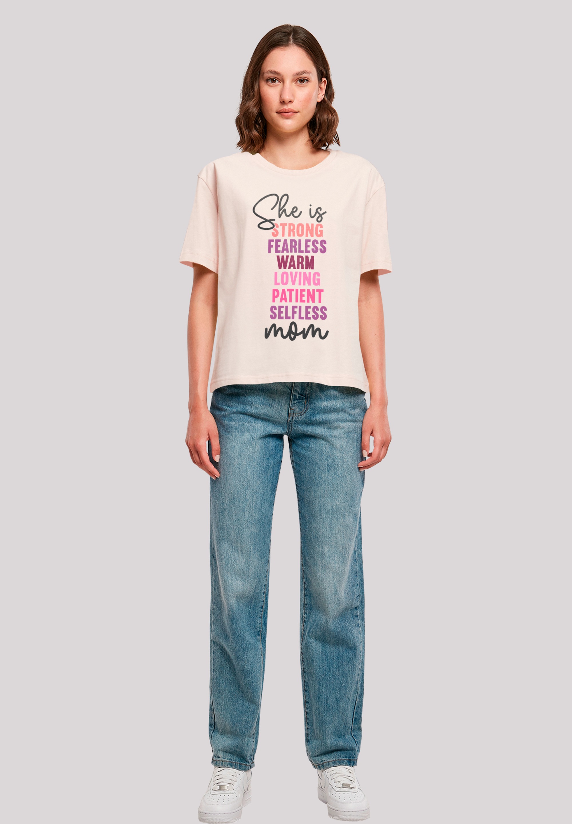 F4NT4STIC T-Shirt »Mothers Day Inspirational Quote«, Premium Qualität