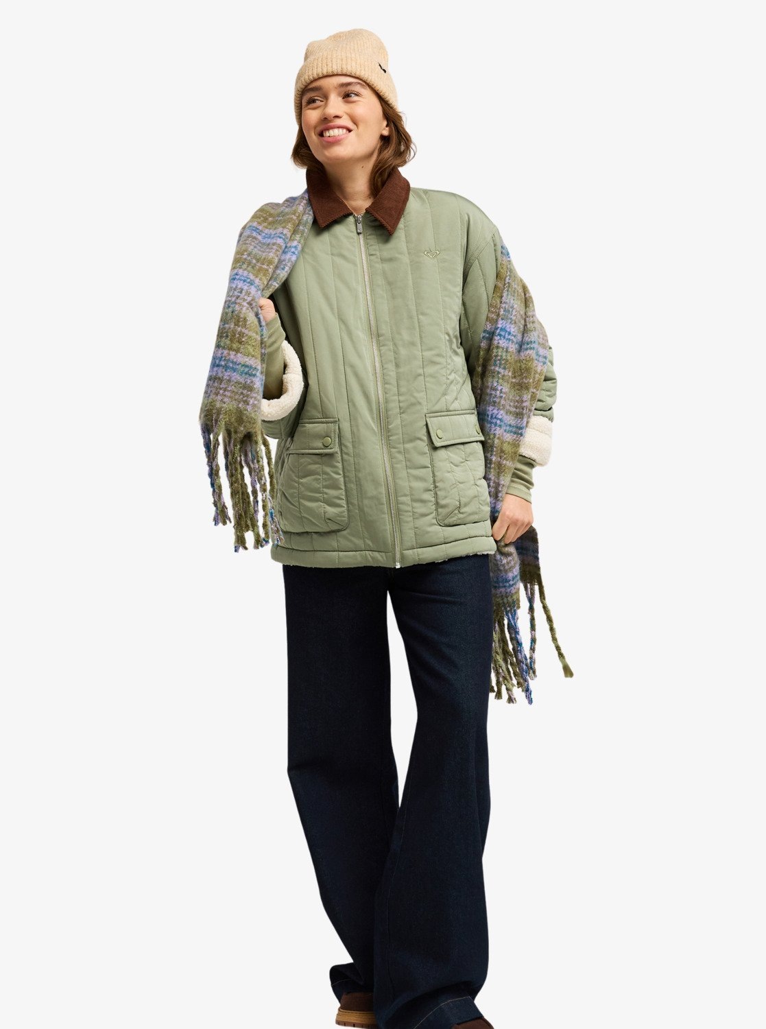 Roxy Winterjacke »WANDERLIGHT« mit aufgesetzten Taschen