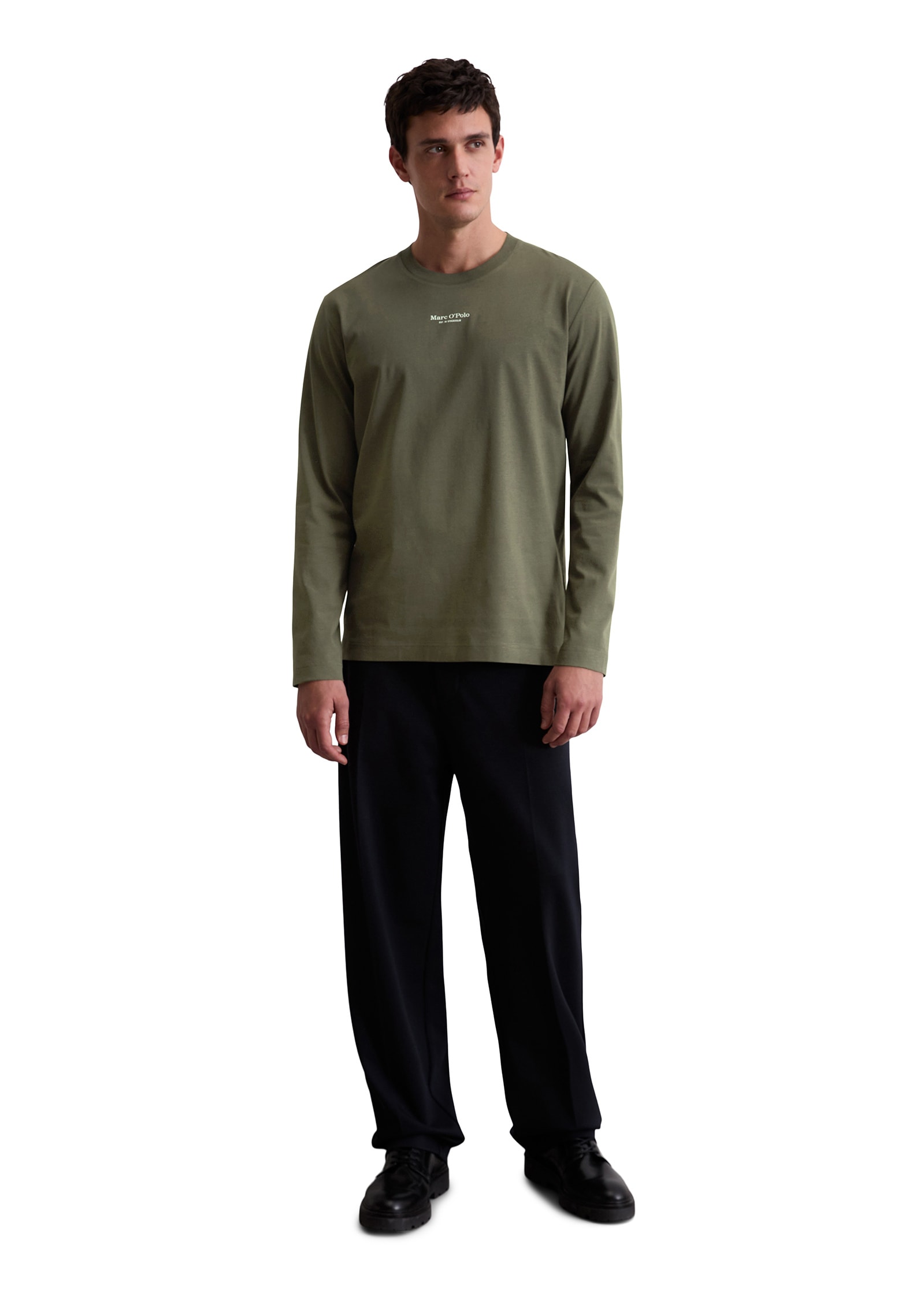 Marc O'Polo Langarmshirt »aus reiner Bio-Baumwolle«
