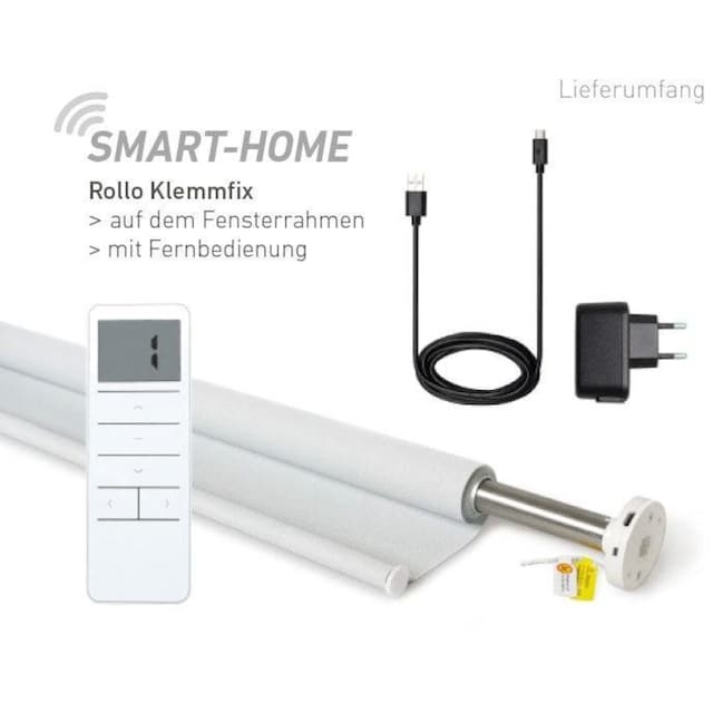 Good Life Elektrisches Rollo »Vau - SMART HOME«, abdunkelnd,  energiesparend, ohne Bohren, mit Fernbedienung kaufen | BAUR