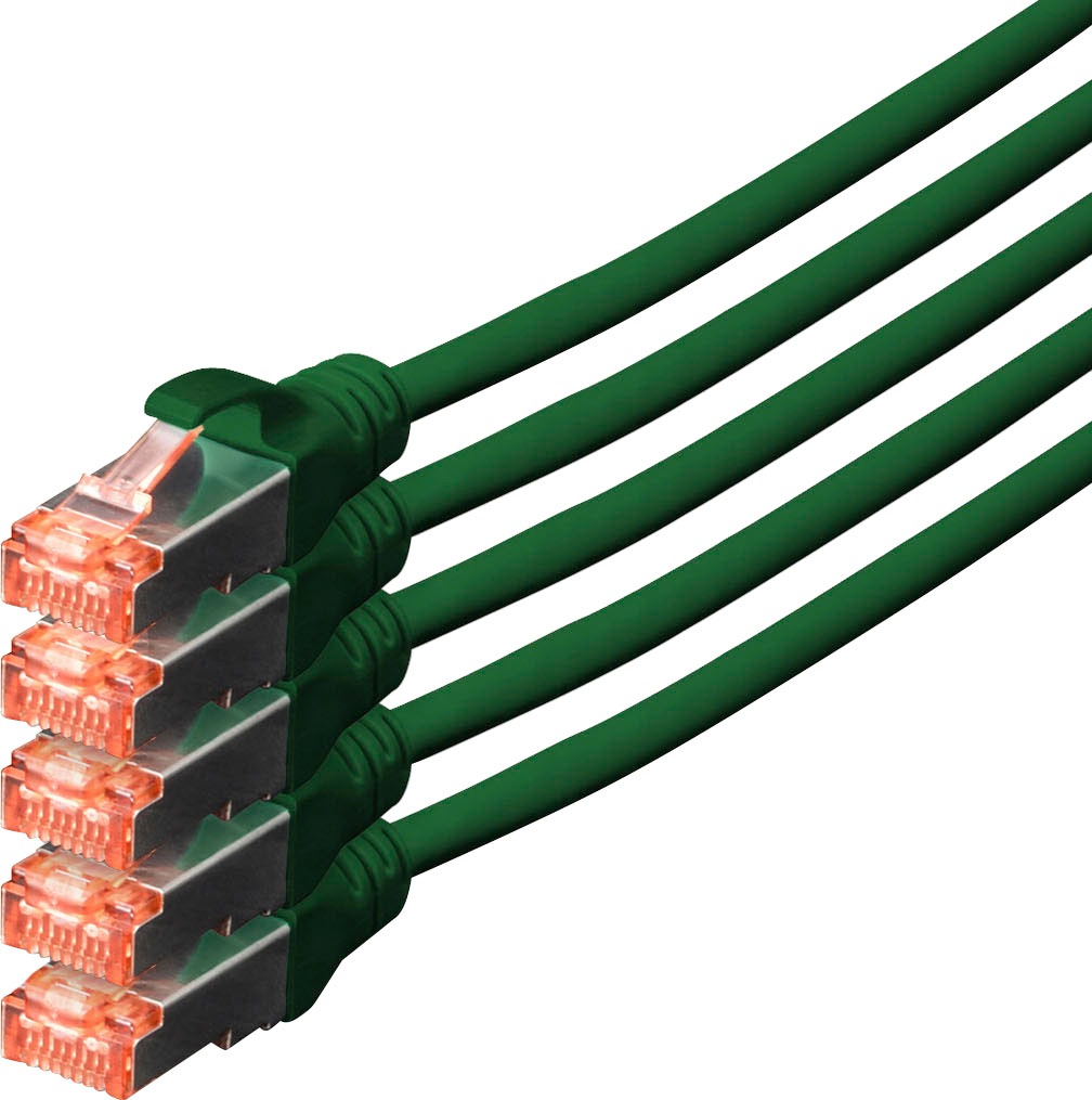 LAN-Kabel »Twisted Pair Patchkabel - Kategorie 6A Klasse EA - S/FTP«, RJ-45...