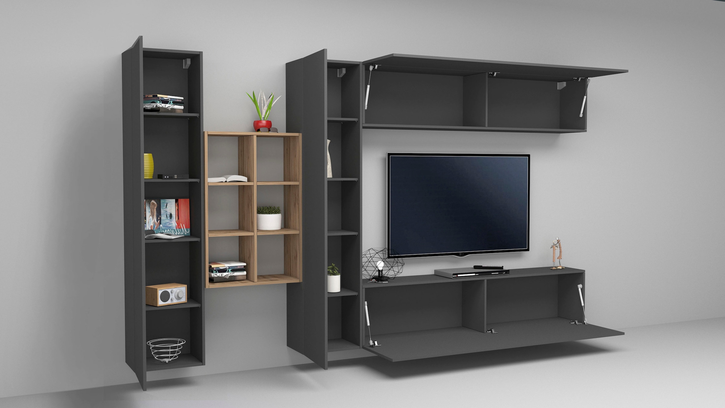 INOSIGN Wohnwand »Maruska« 1 Stk. tlg.