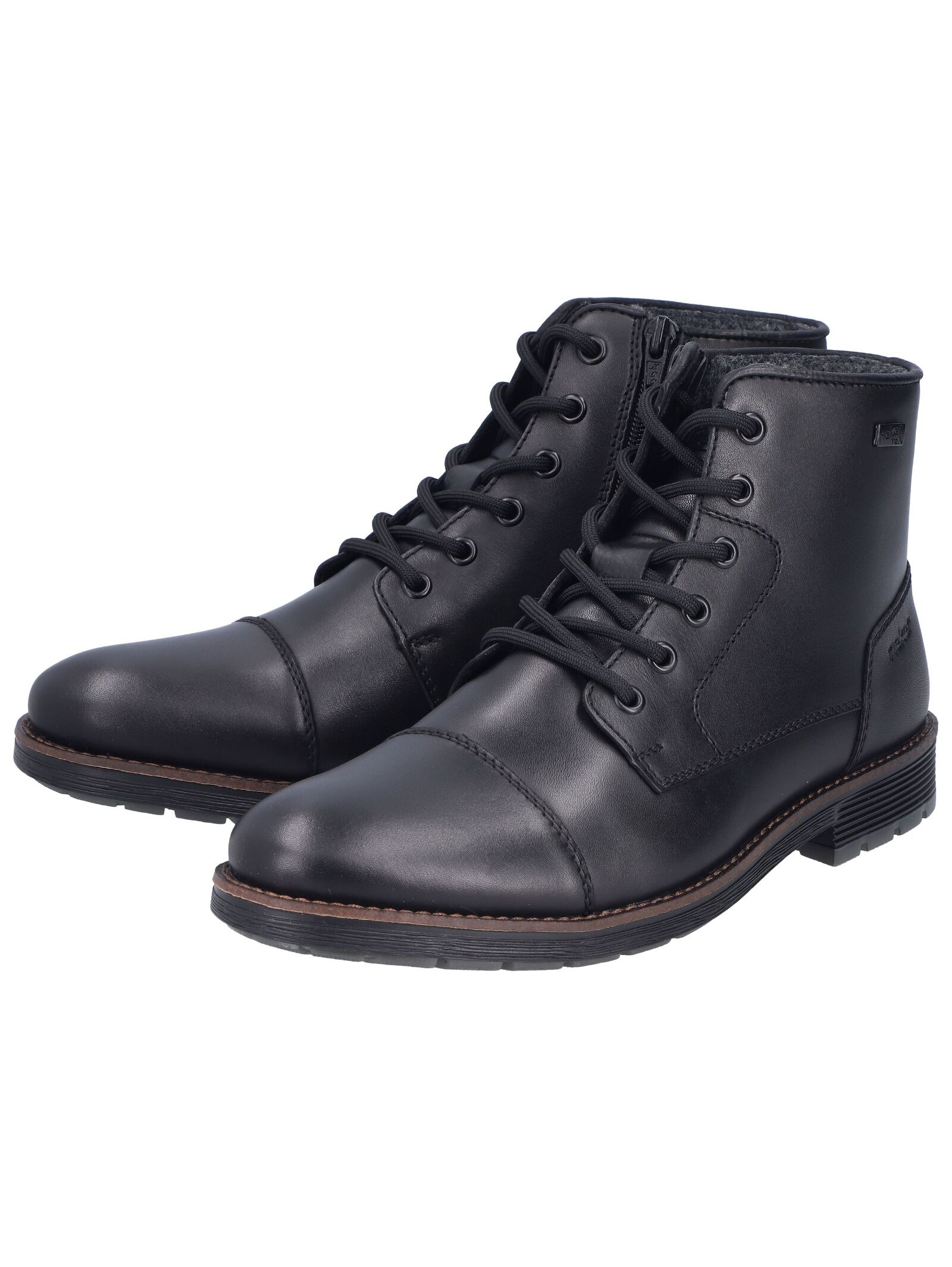 Rieker Schnürstiefelette »Rieker Stiefelette Glattleder«