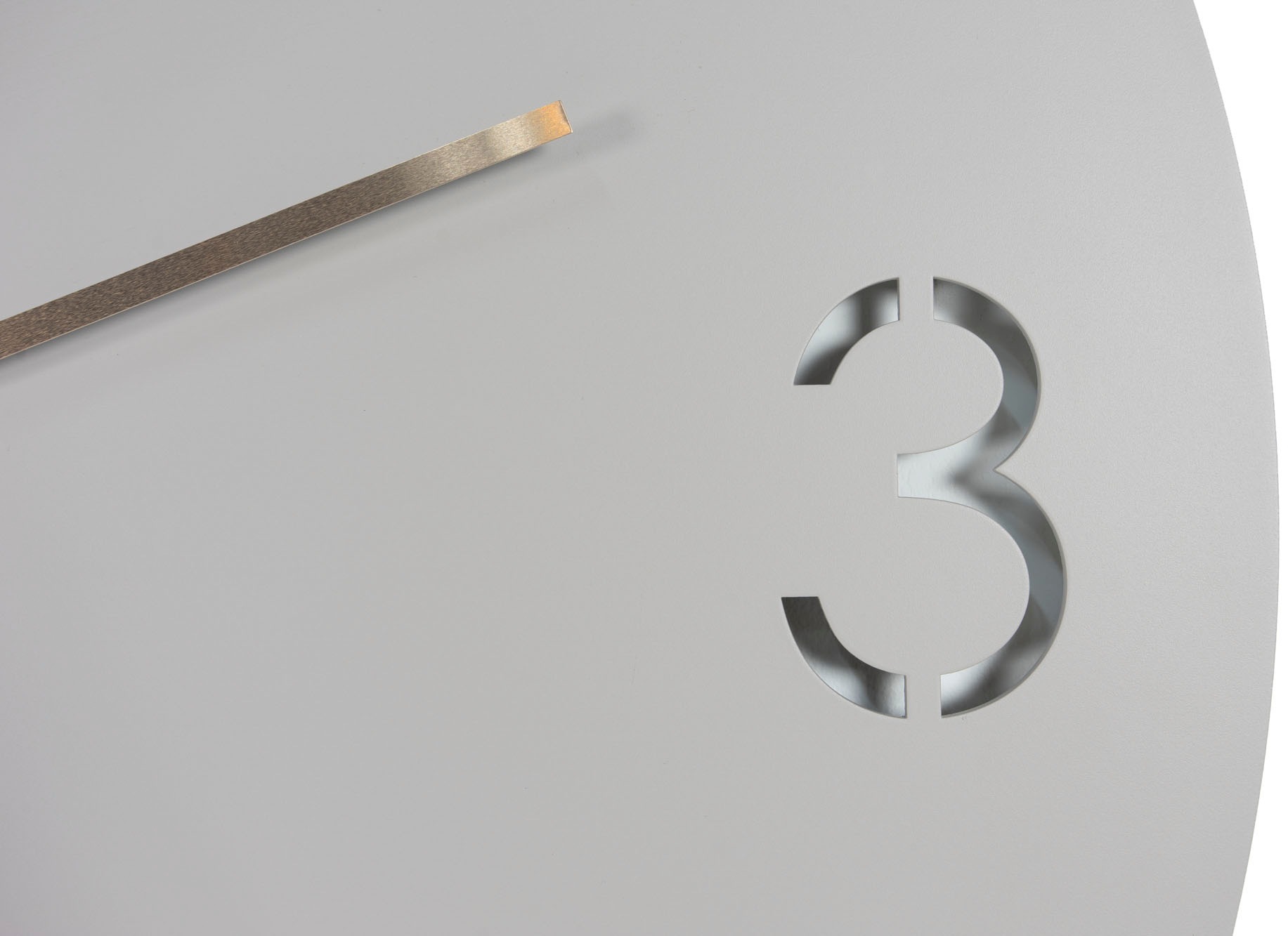 Spinder Design Uhr, Champagnerfarbene Hände