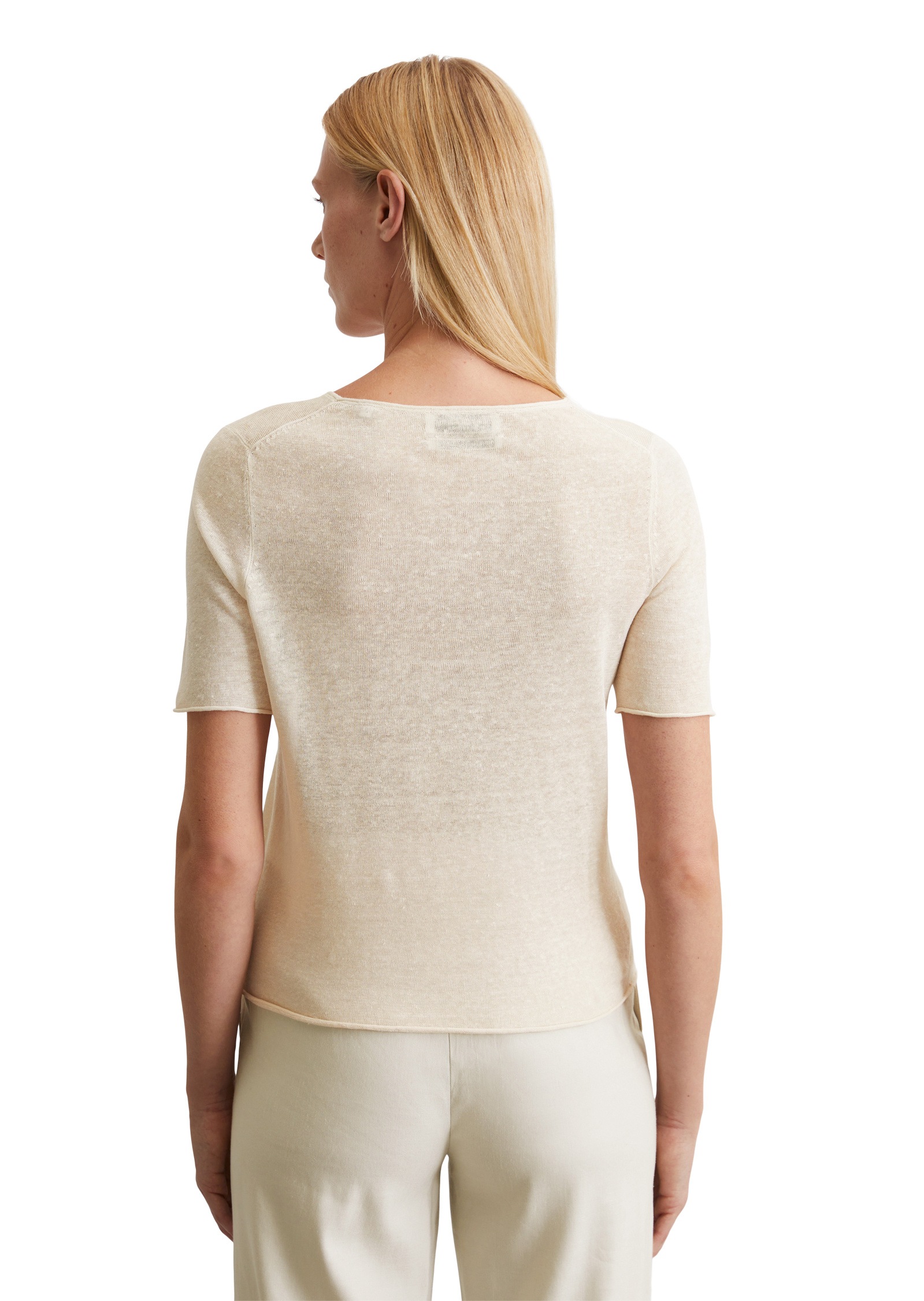 Marc O'Polo Strickpullover »aus reinem Leinen«